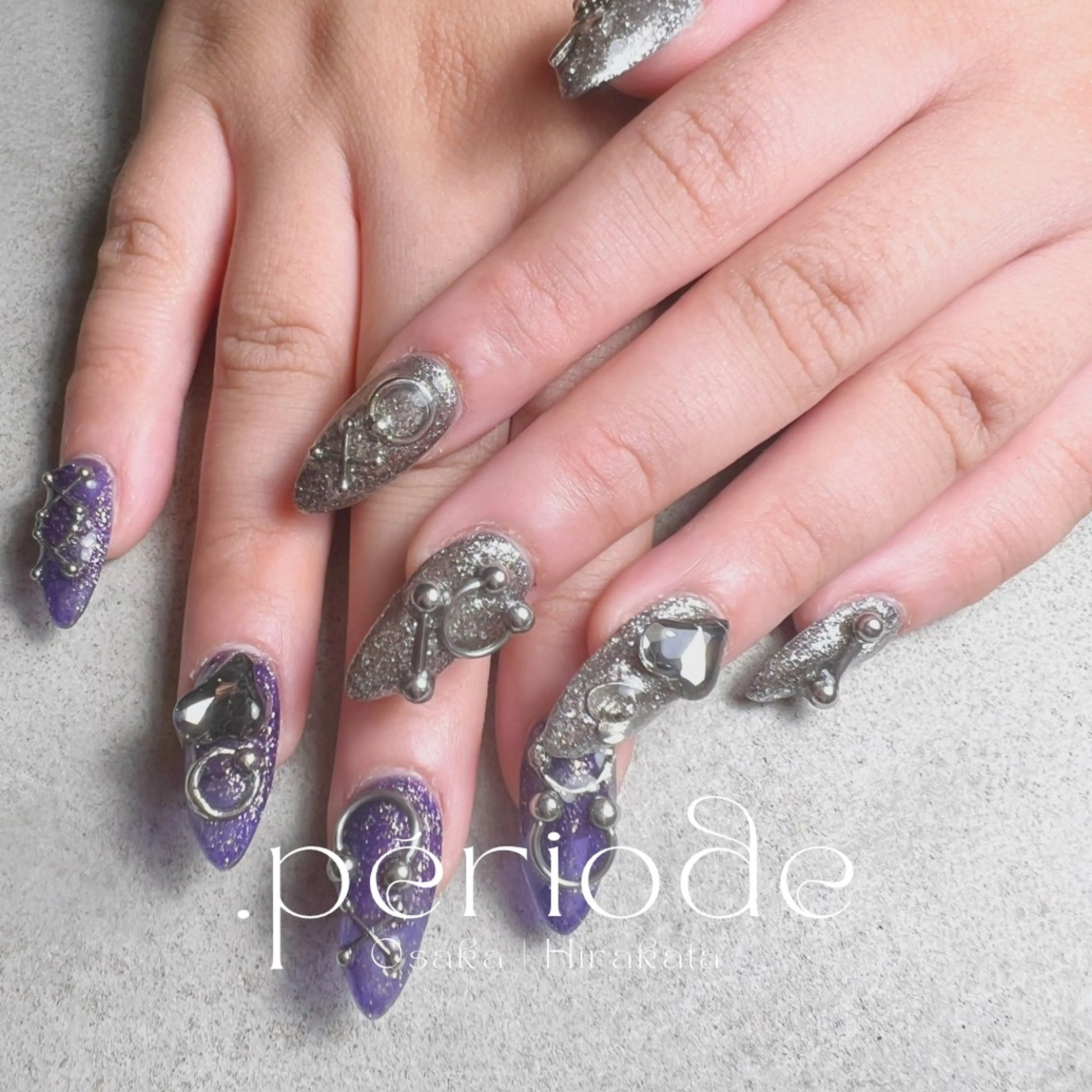 ネイル .période所属・. périodeのネイルデザイン