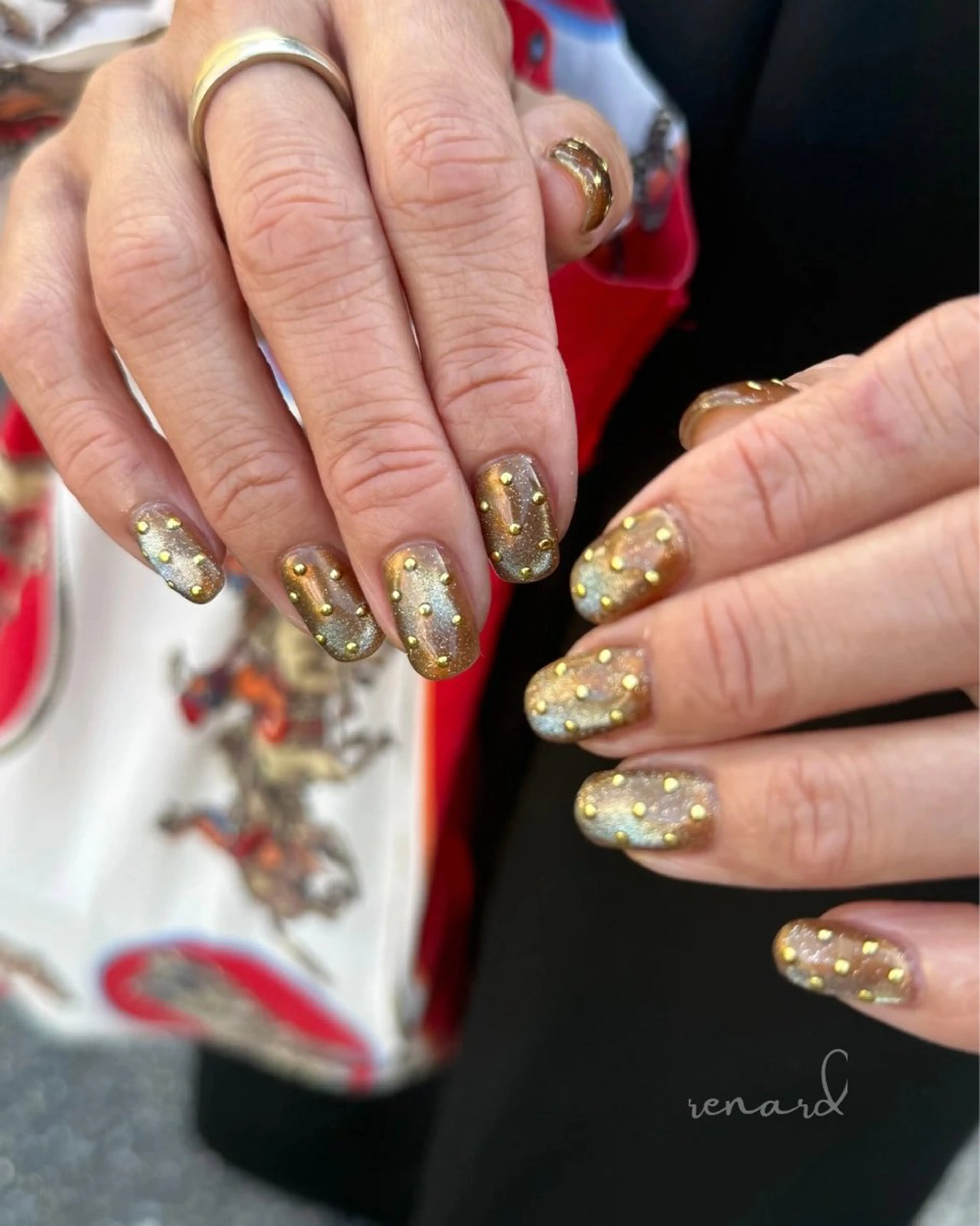 ミディアム renard nailのネイルデザイン