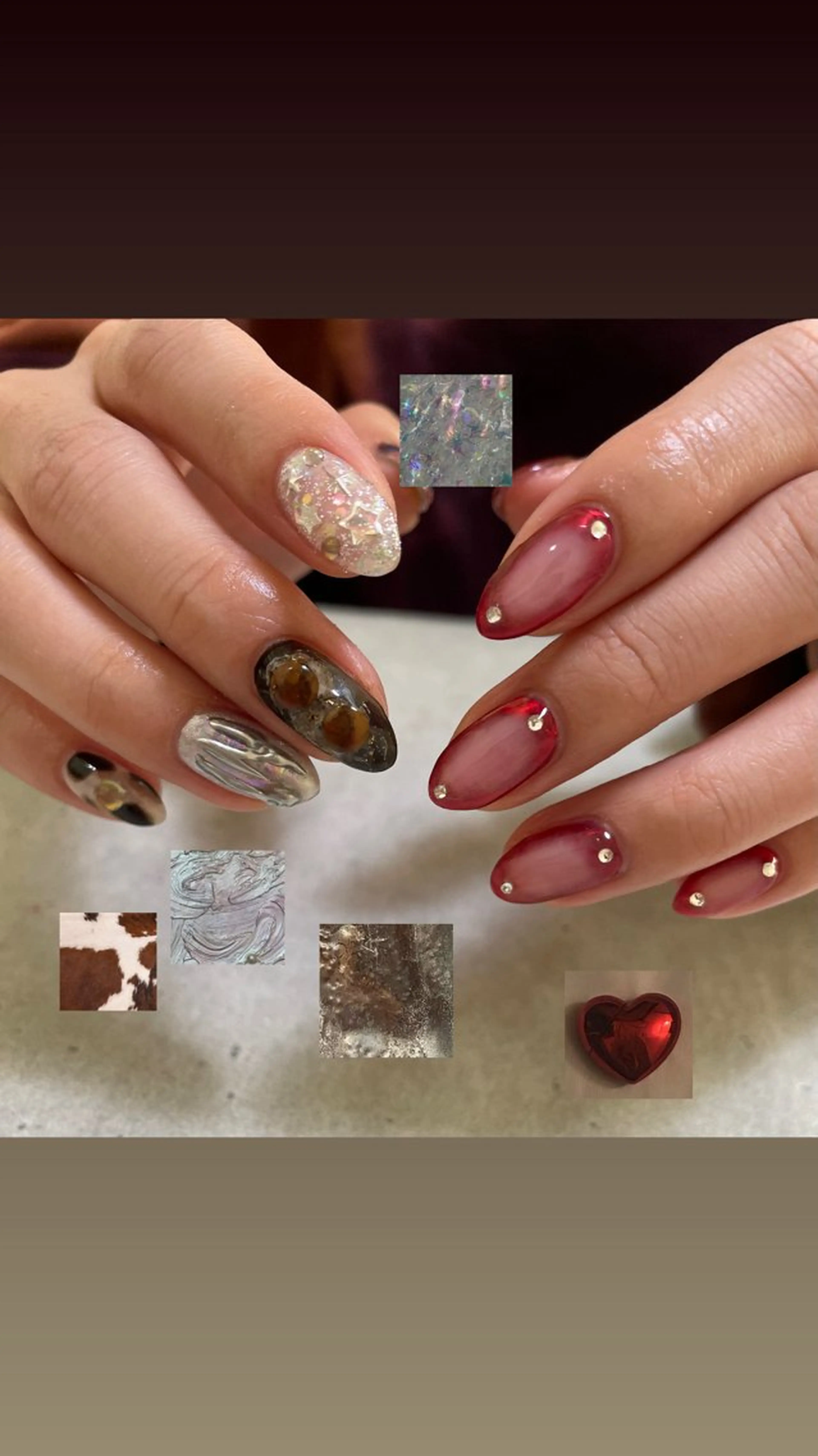 ネイル ハンドネイル RooM tani /個性派ニュアンスのネイルデザイン