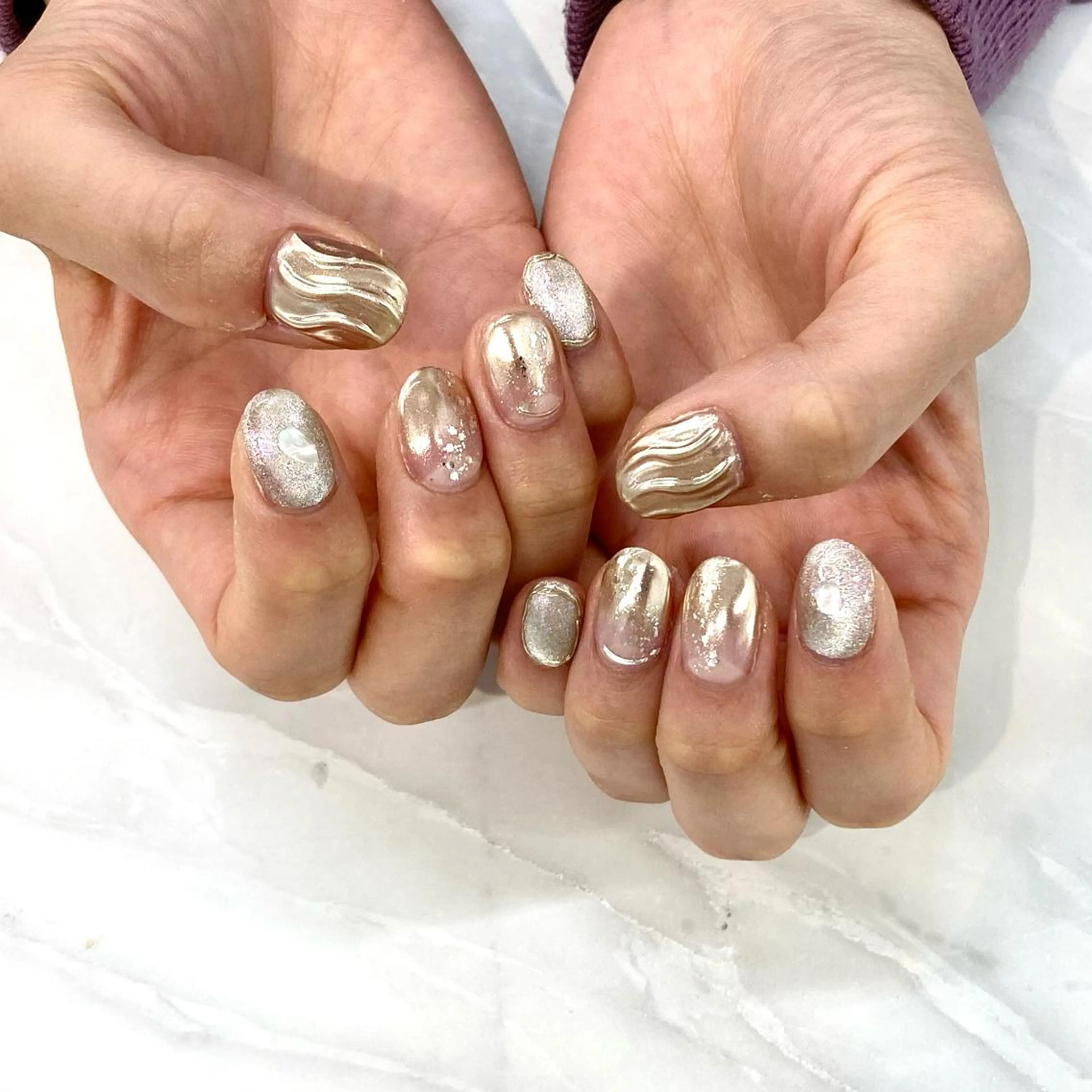 ネイル KODA308 Saoriのネイルデザイン