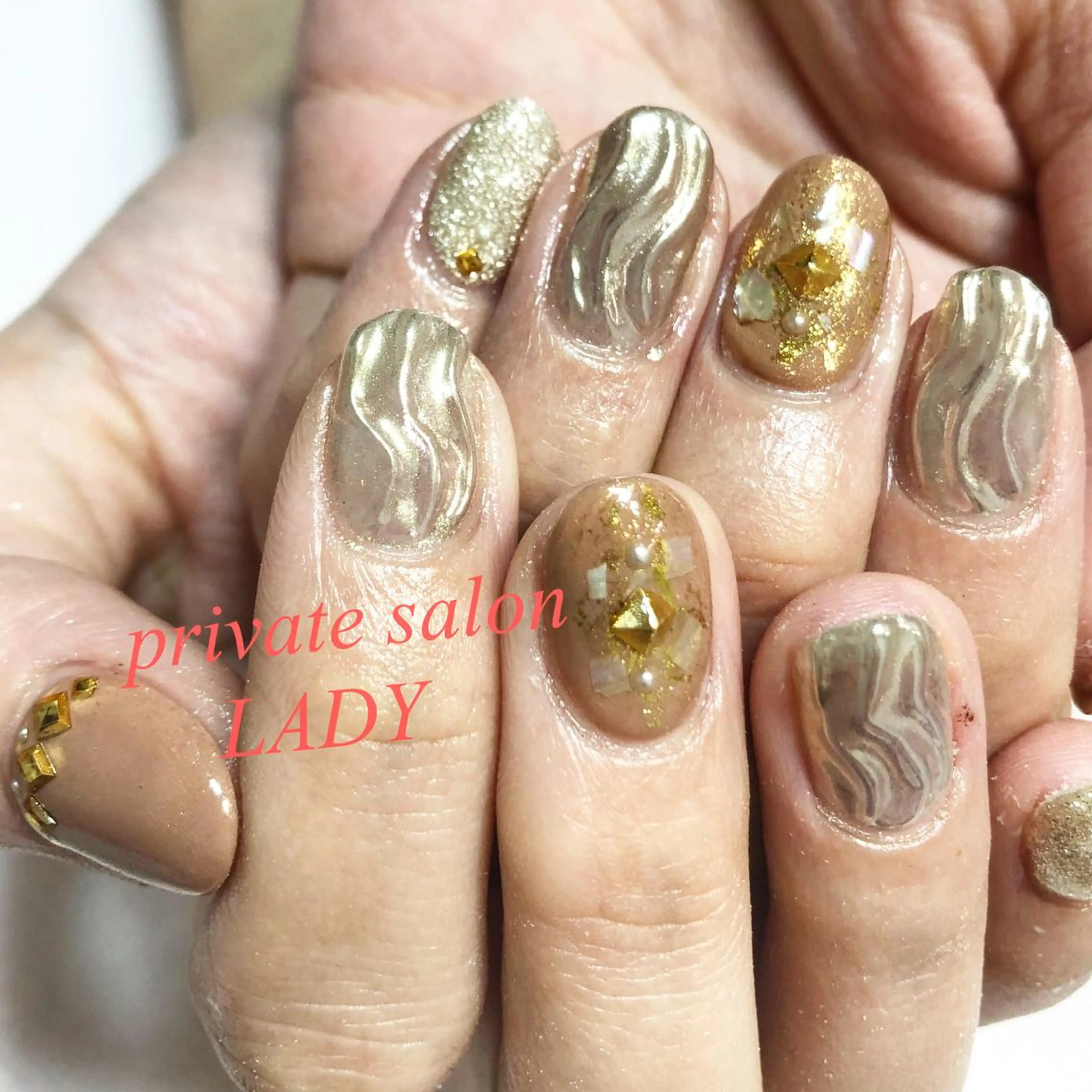 ネイル ハンドネイル 桜田 麻菜のネイルデザイン