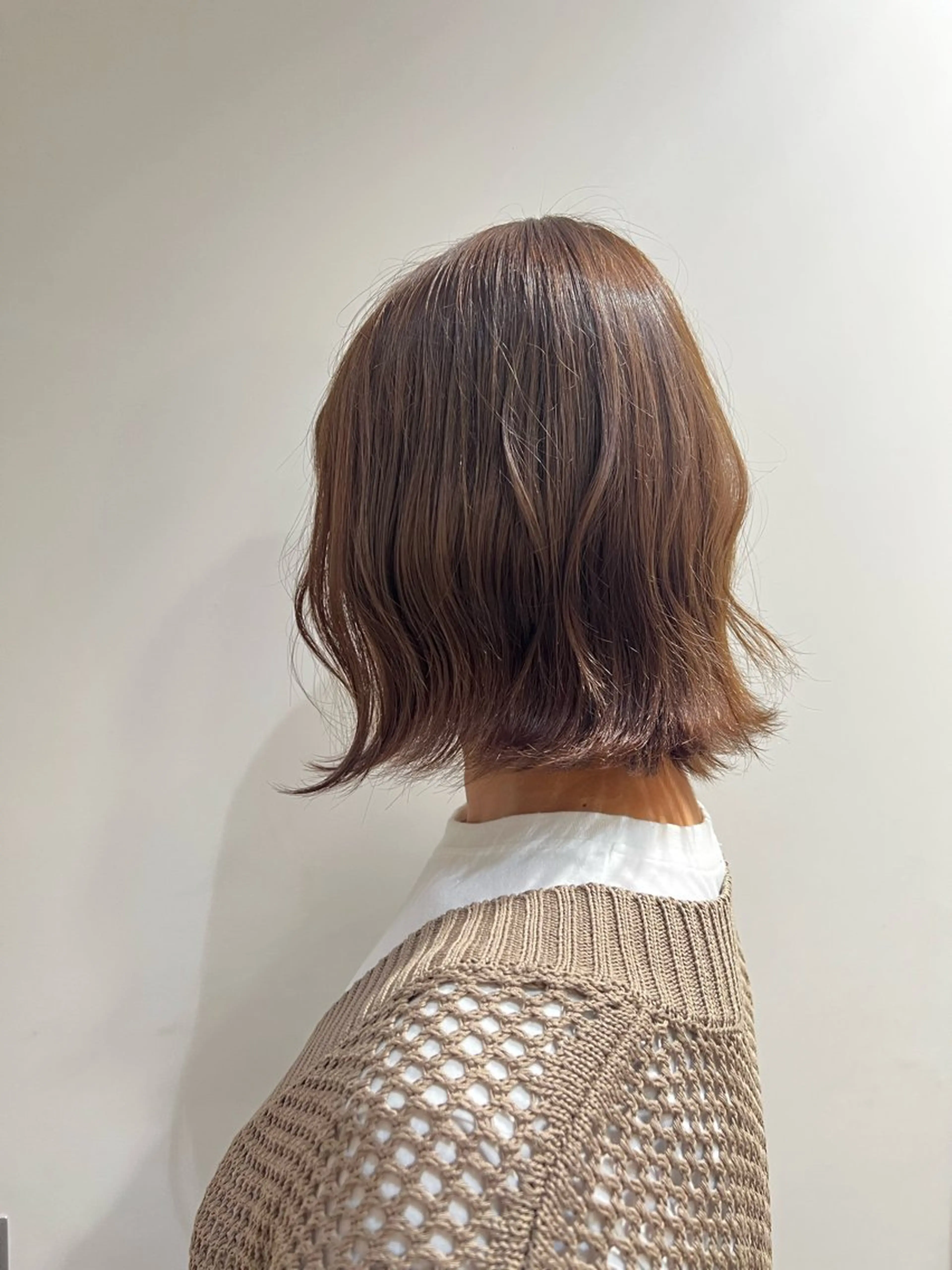 ショート カラー れいな🌼 ボブ･艶カラー🌼のヘアスタイル