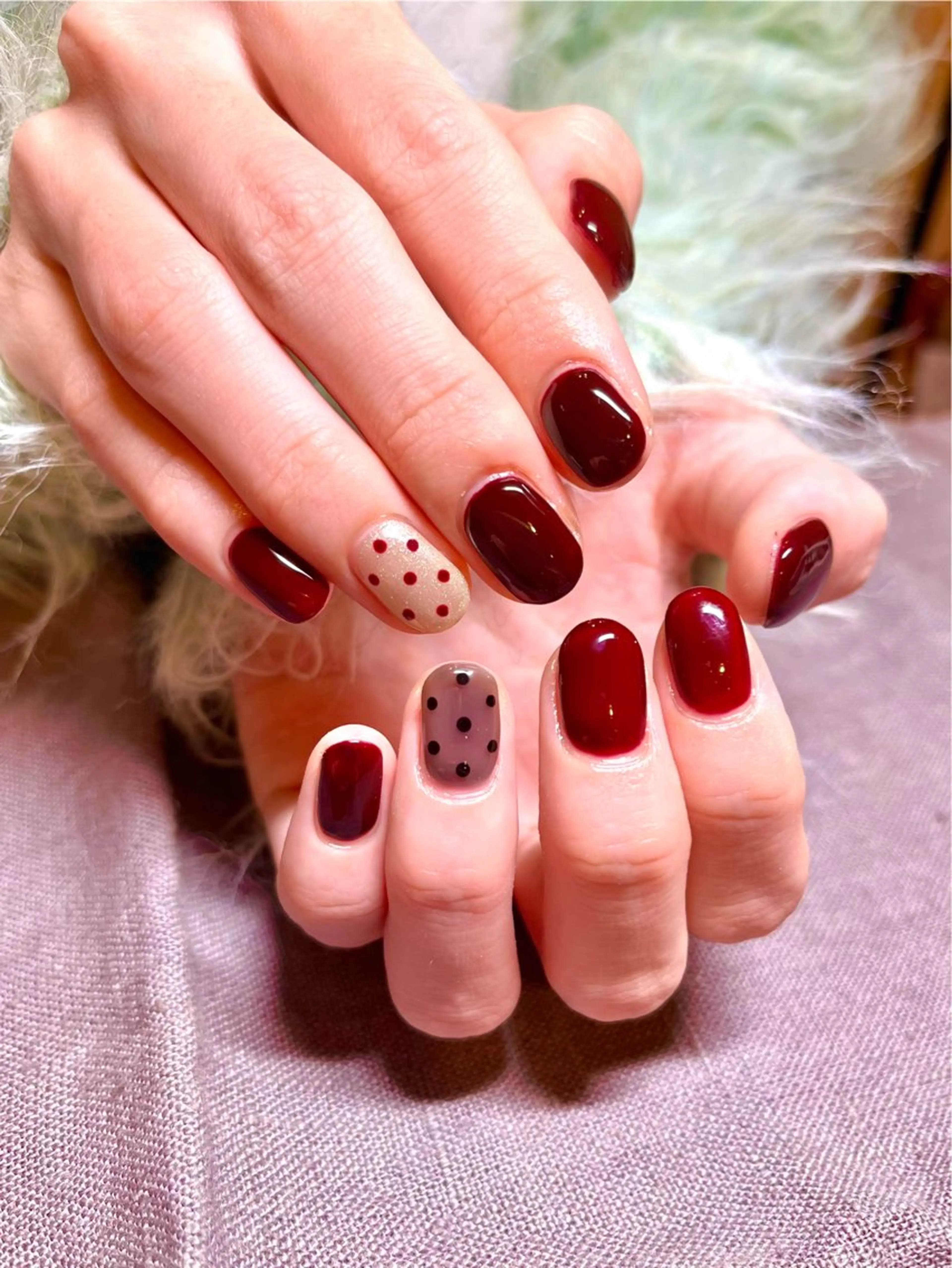 ネイル 持ち込み atelier mofのネイルデザイン