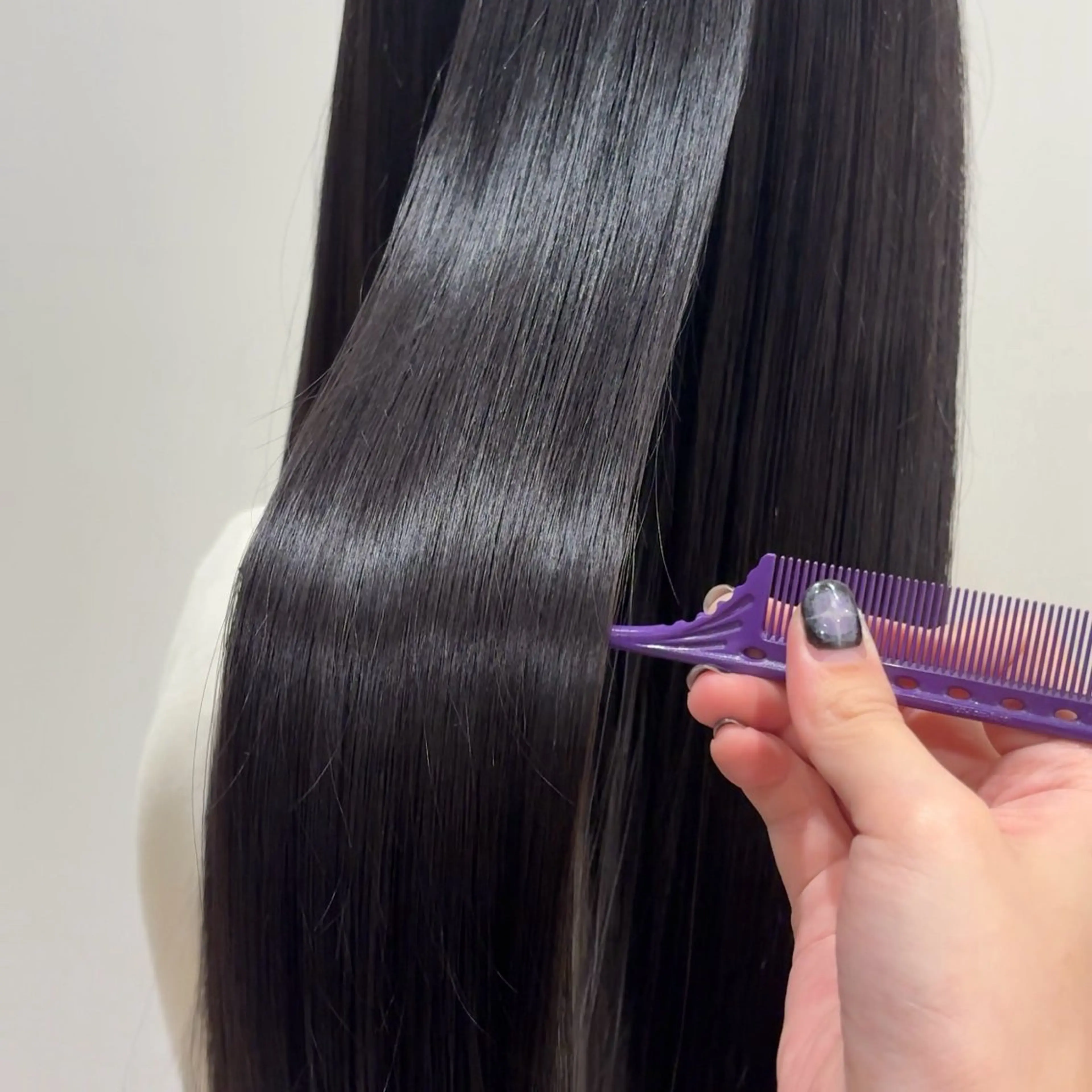 ロング カット ヘアカラー トリートメント 艶髪カラー💙ྀི/ アイ兼任👀/ミナルのヘアスタイル