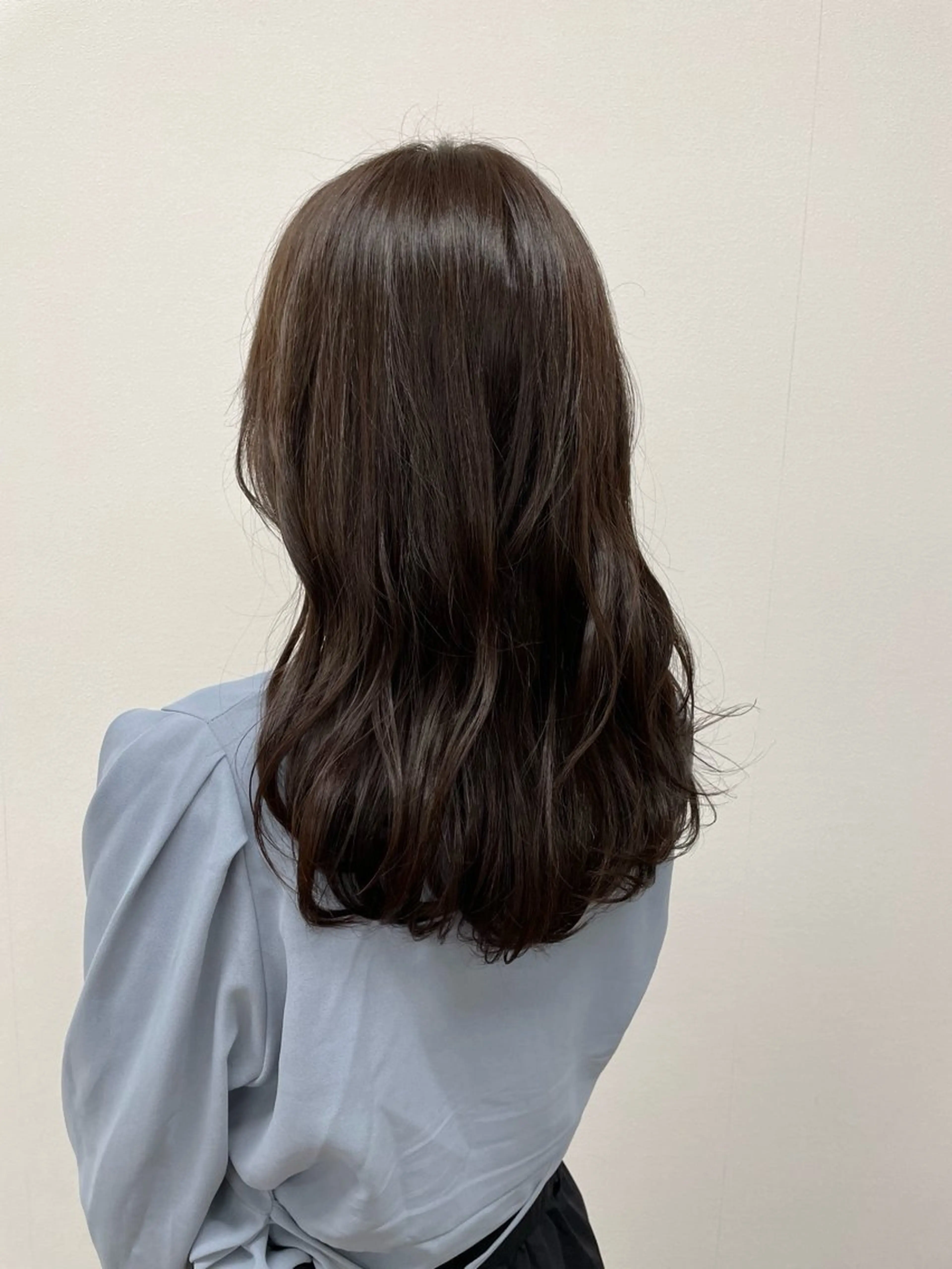 セミロング レイヤーカット/髪質 改善/Hayatoのヘアスタイル