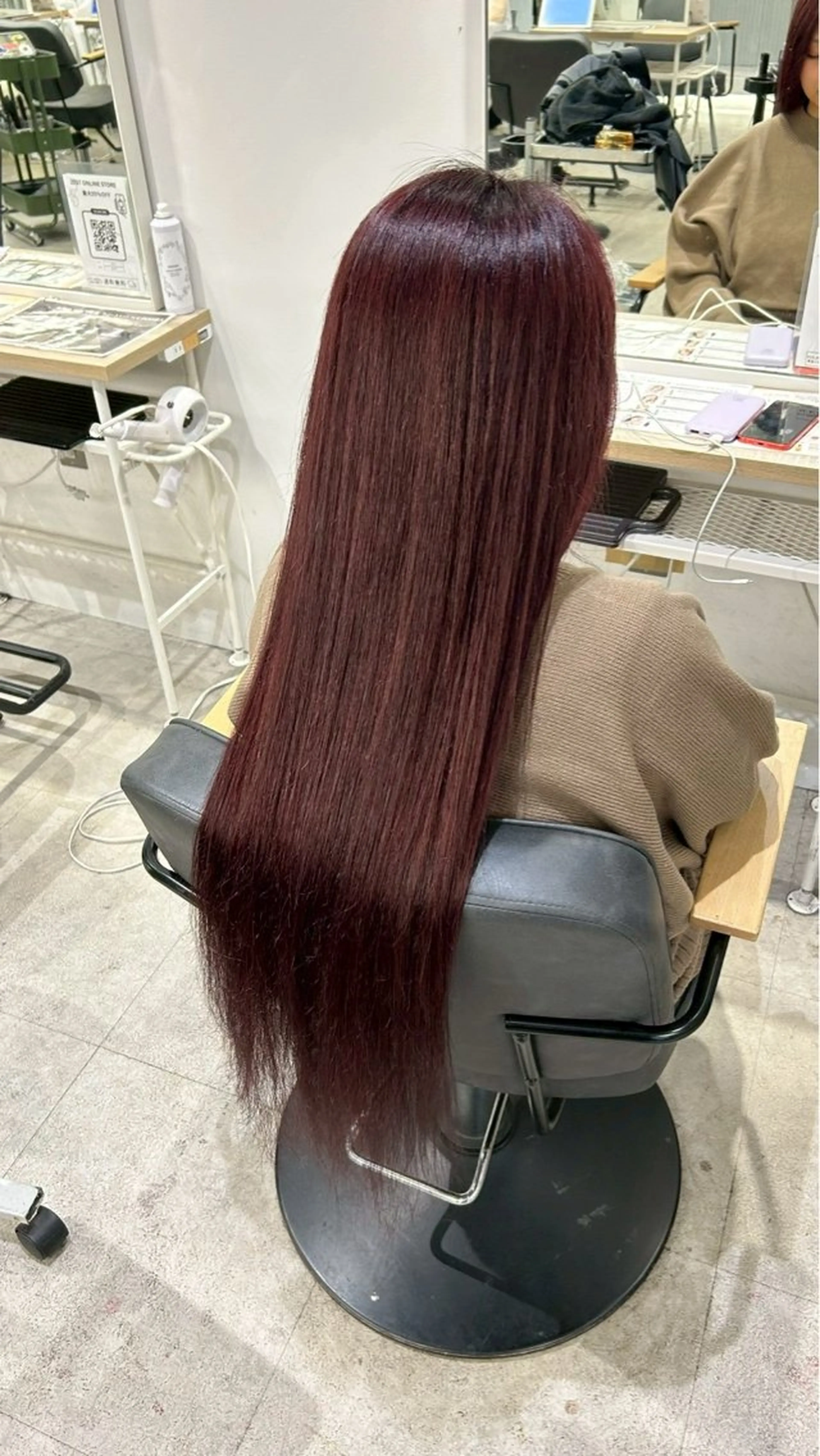 ロング カラー ヘアカラー トリートメント himari💜 暖色カラー/レイヤーのヘアスタイル