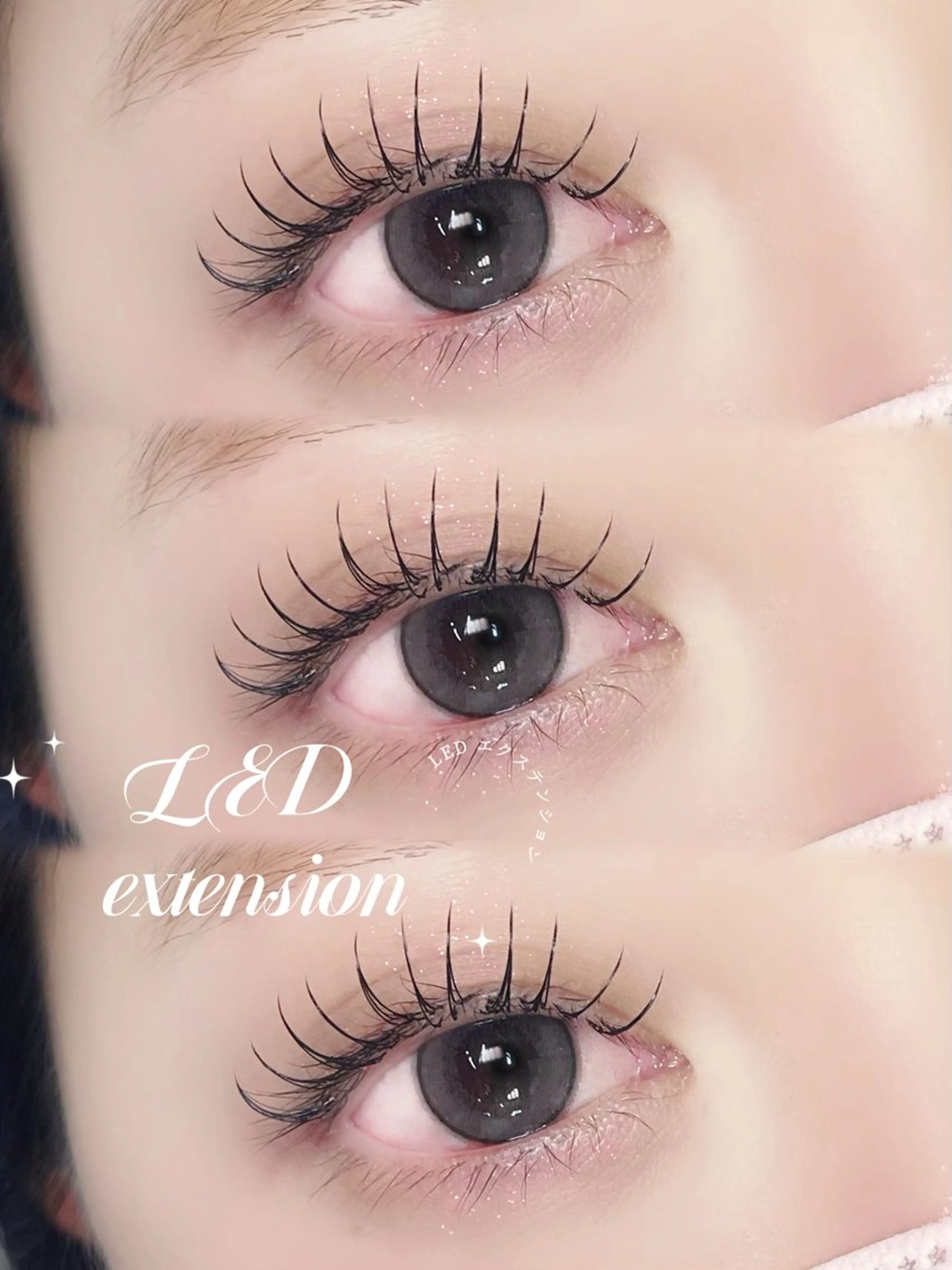 マツエク・マツパ マツエク 大阪梅田 SAKI 韓国風束感まつ毛のマツエク・マツパデザイン