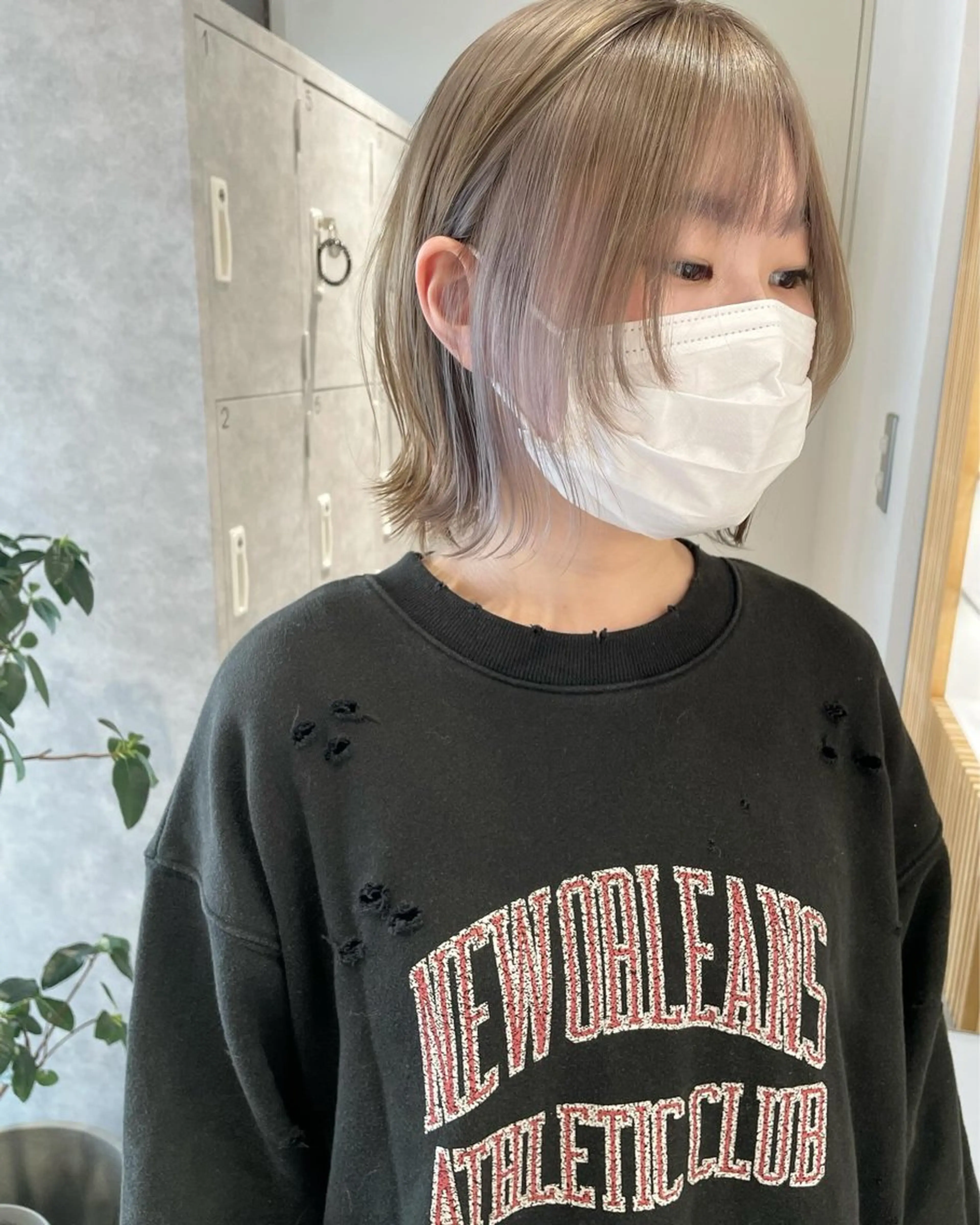 ミディアム カラー 月100人以上 髪質改善施術｜谷口のヘアスタイル