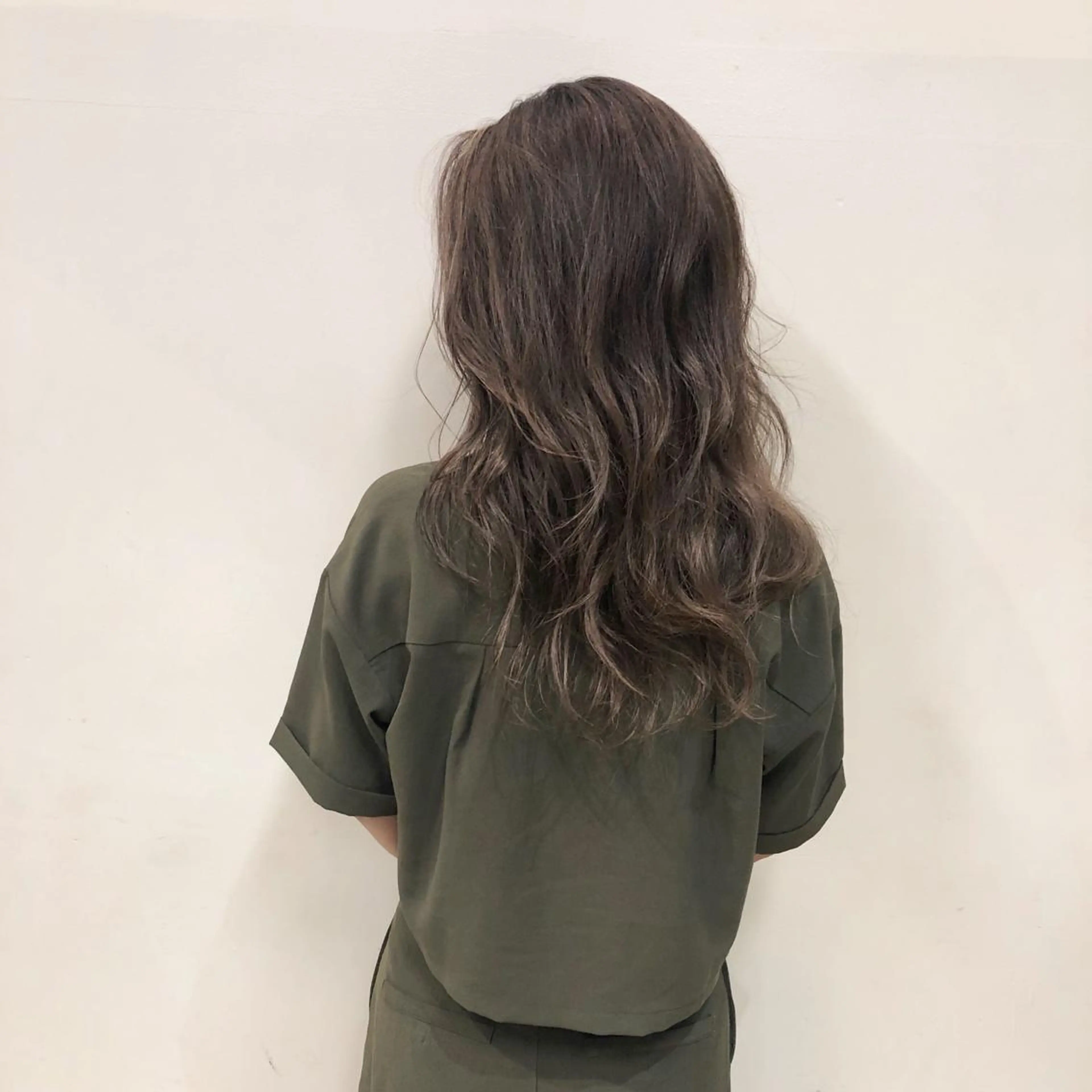 ロング カラー 心斎橋 美髪職人　近江のヘアスタイル