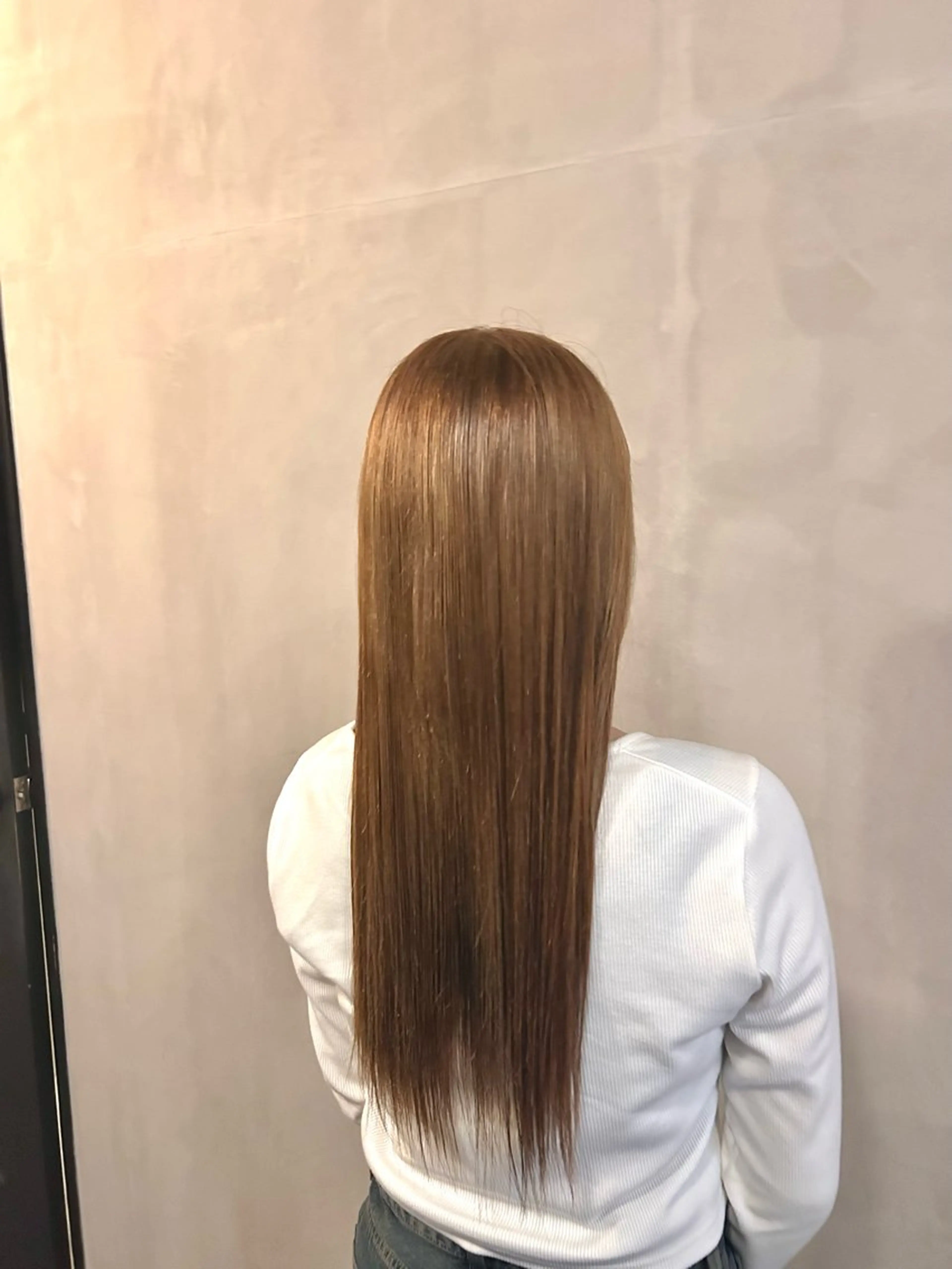 ロング 縮毛矯正 hair salon en.所属・松田 花凜のヘアスタイル