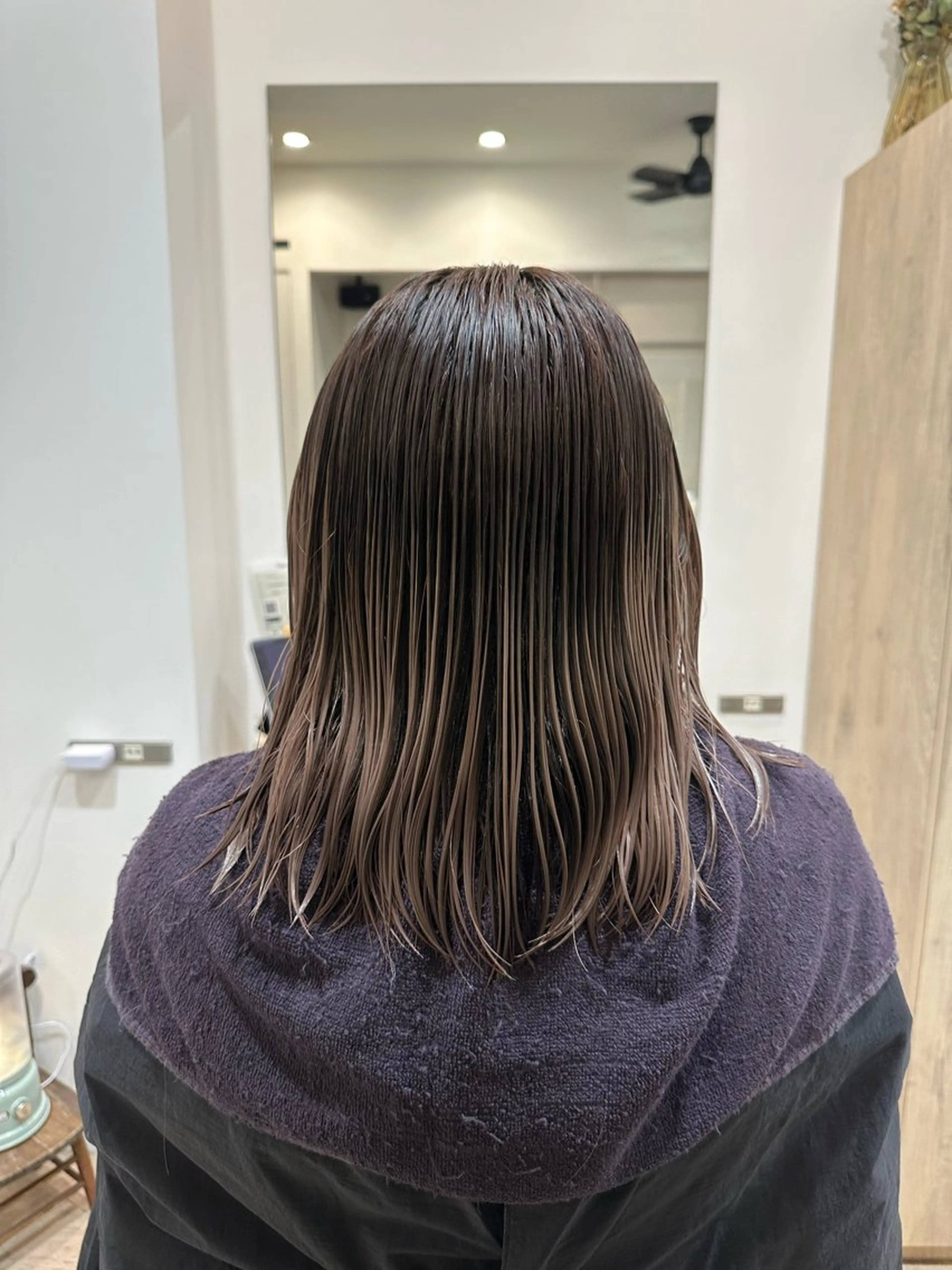 カラー 清水佳緖 ShimizuKaoのヘアスタイル