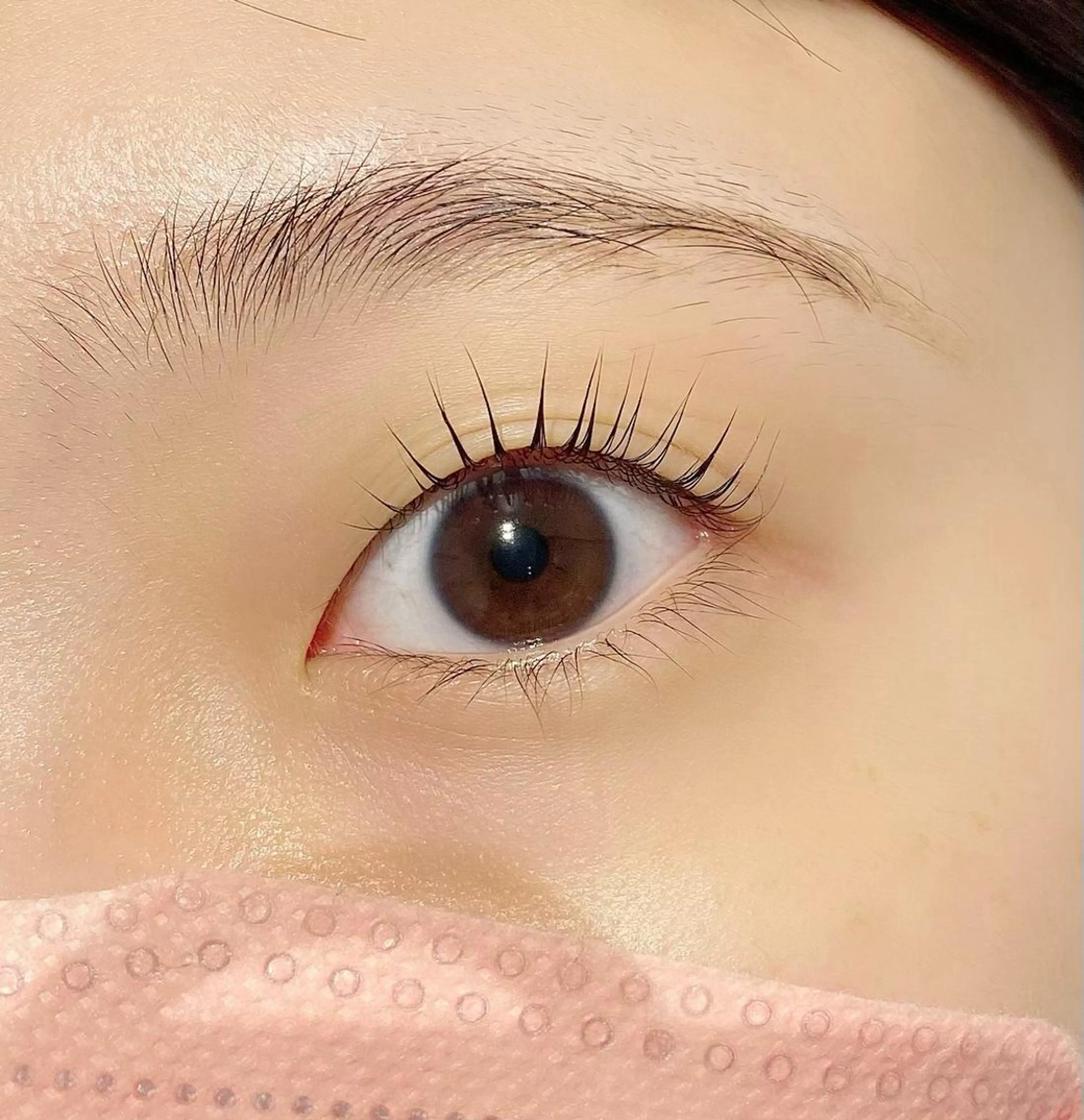 マツエク・マツパ パリジェンヌラッシュリフト マツパ 秋山 梨香のマツエク・マツパデザイン