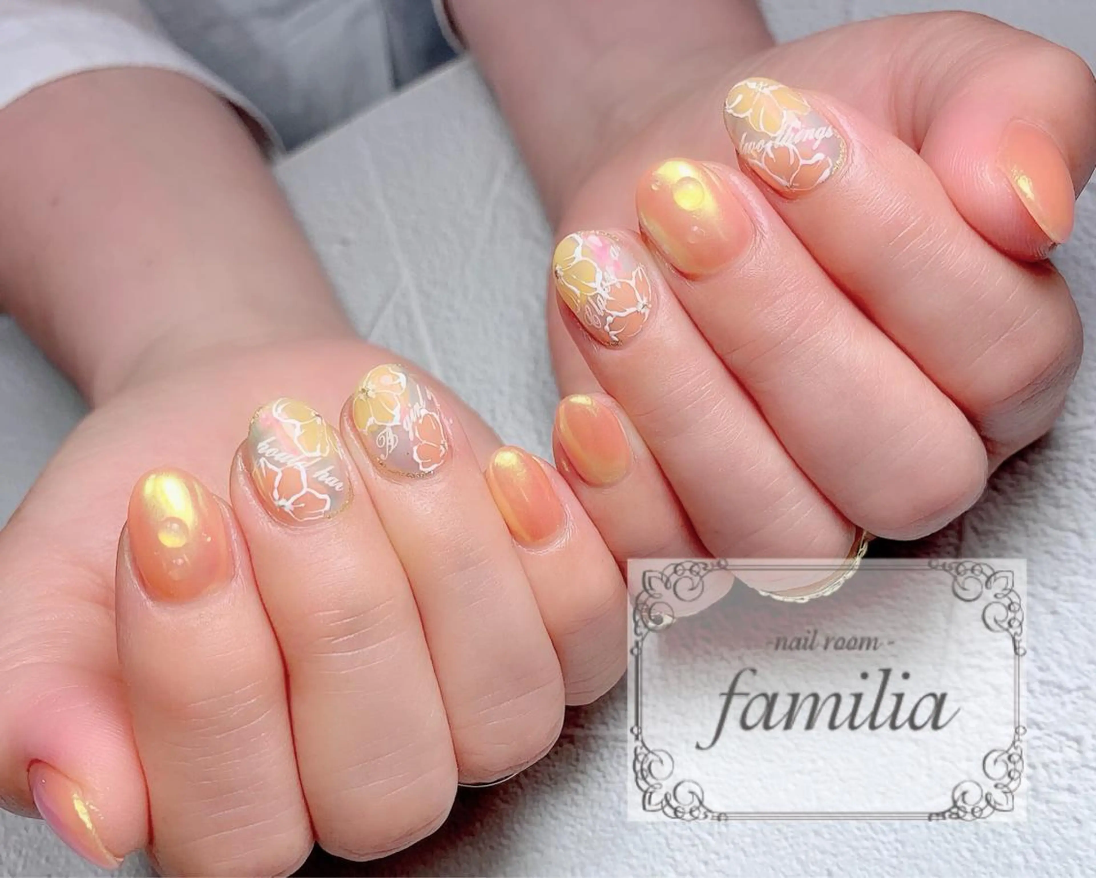 ネイル ハンドネイル -nailroom- familiaのネイルデザイン