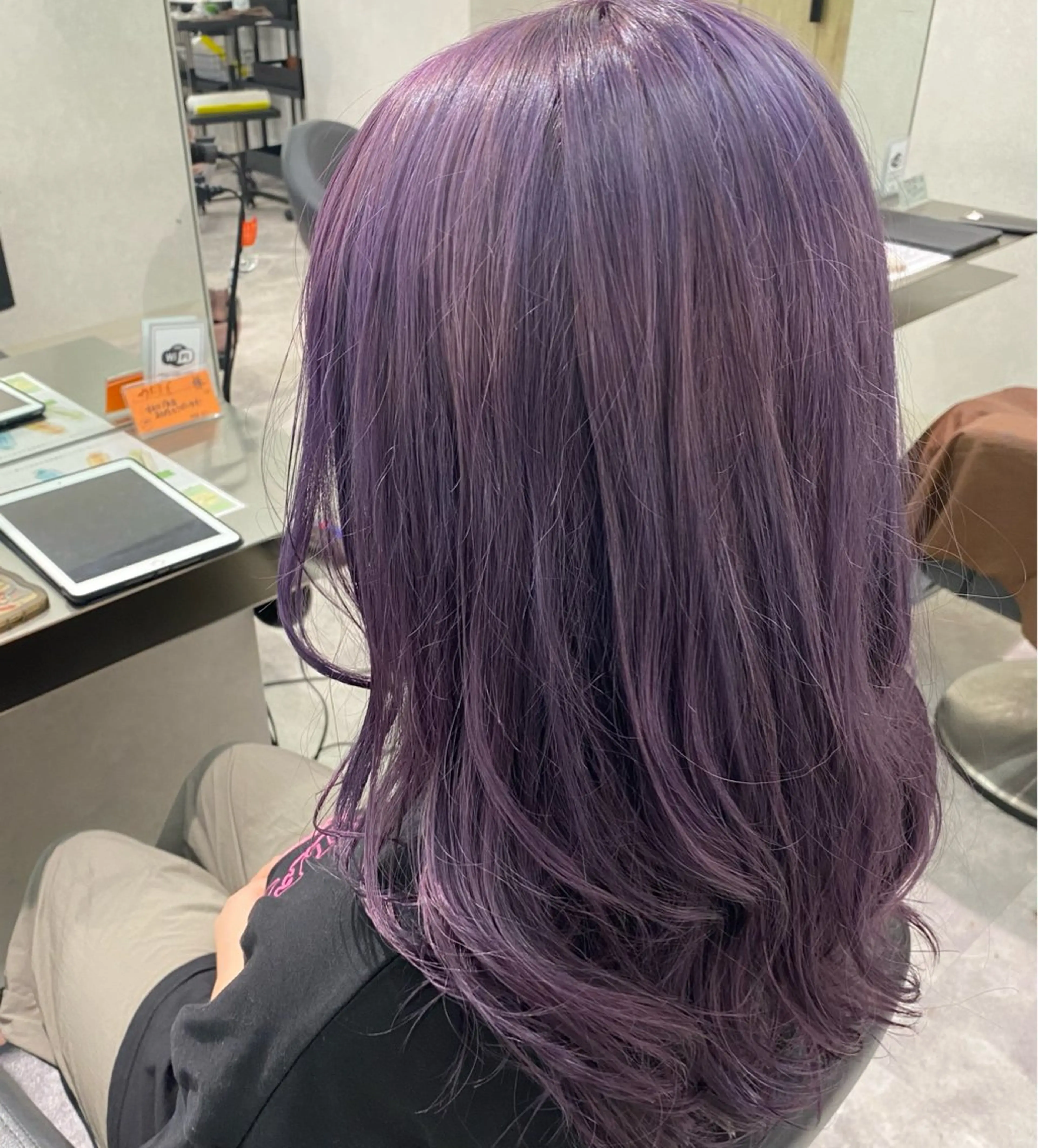 ミディアム カラー カット ヘアカラー トリートメント 透明感カラー/当日予 約OK🤍〔杉野葵〕のヘアスタイル
