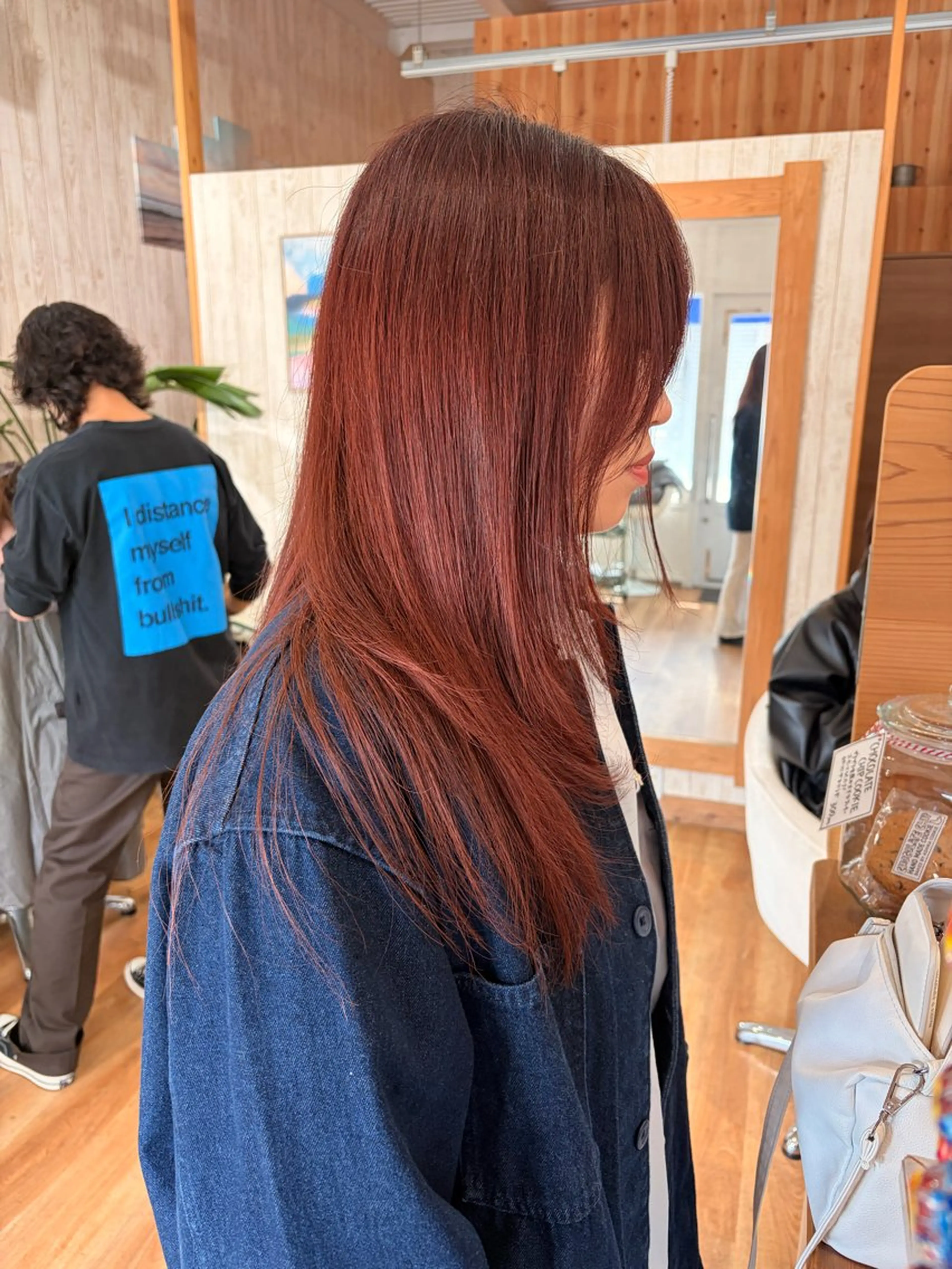 ロング カラー ブリーチ ブリーチなしカラー レイヤーカット Hair＆ＭakeEPIC所属・hair &make EPICRUMIのヘアスタイル