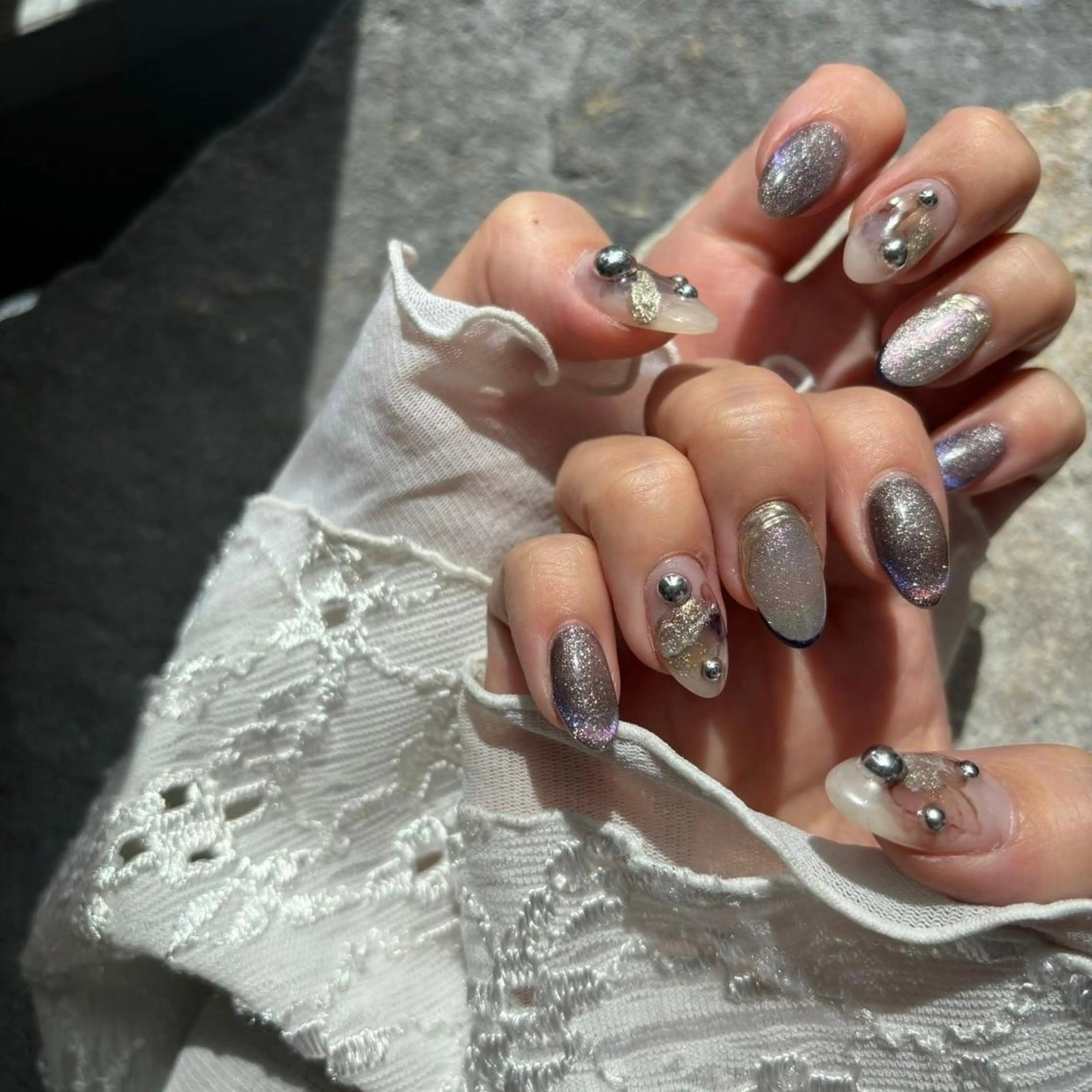 ネイル Aya W【放出店】のネイルデザイン