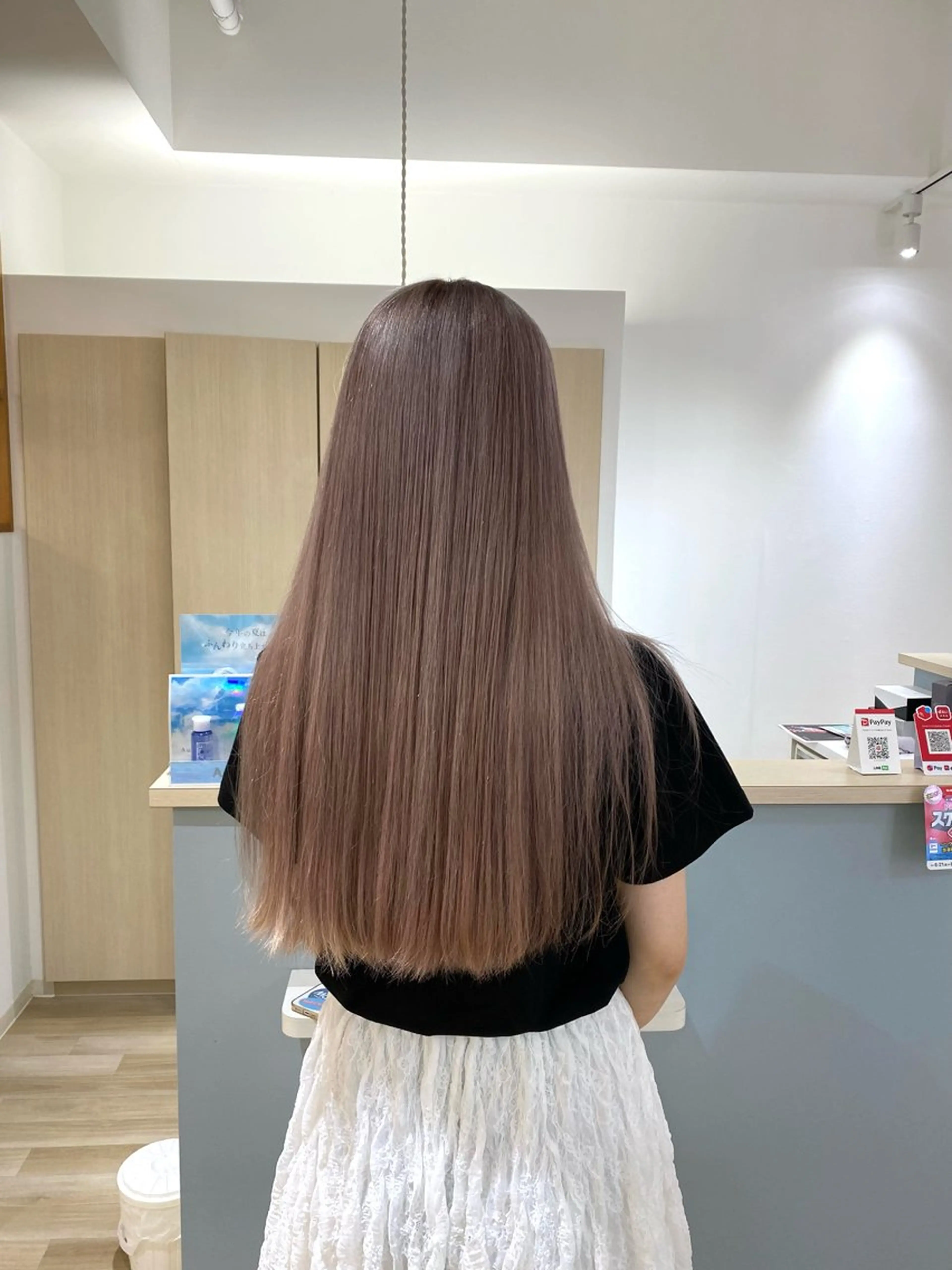 ロング scena(シーナ)所属・『大西　陸』 透明感color🔆のヘアスタイル