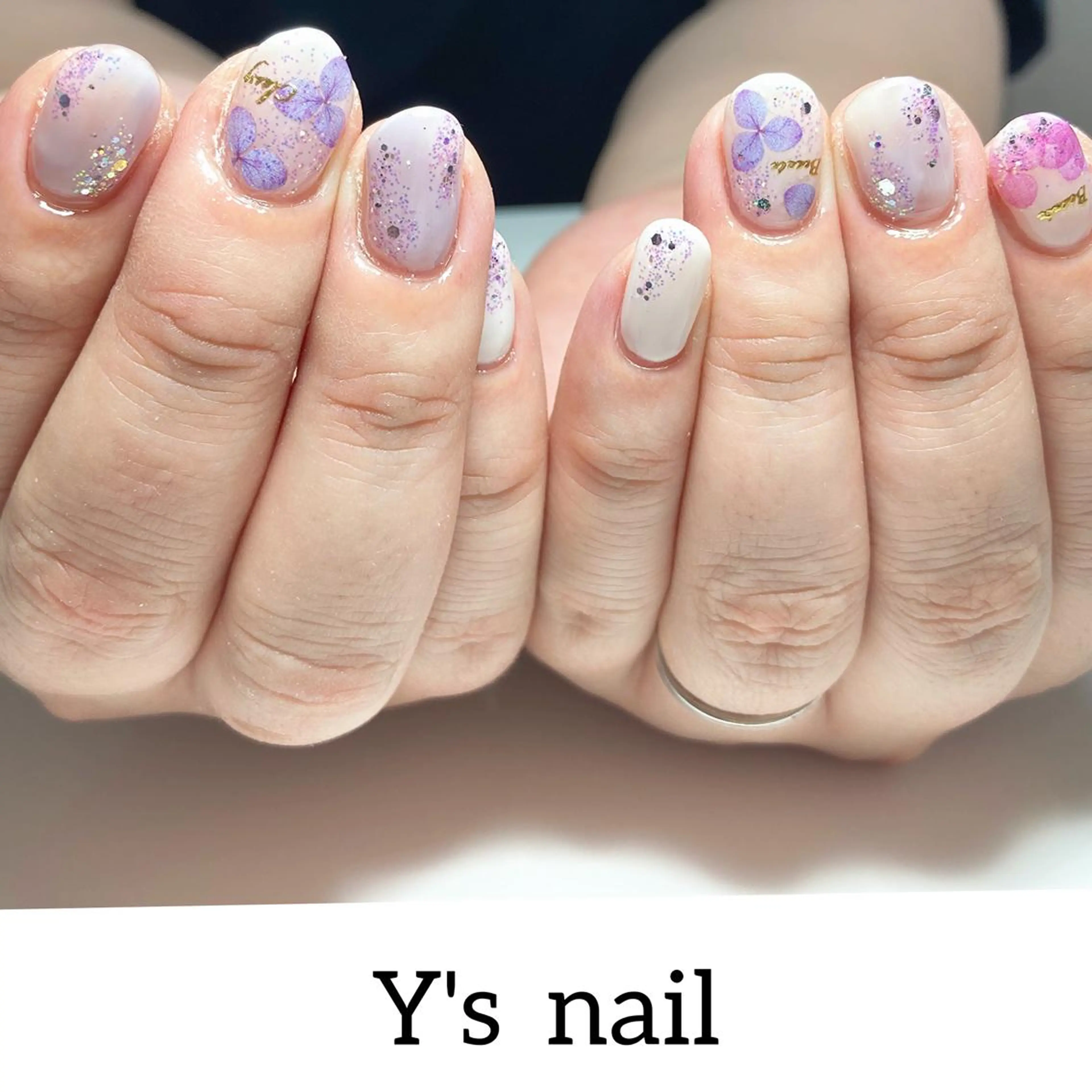 ネイル 手書きが得意🖌️ Y’s  nailのネイルデザイン