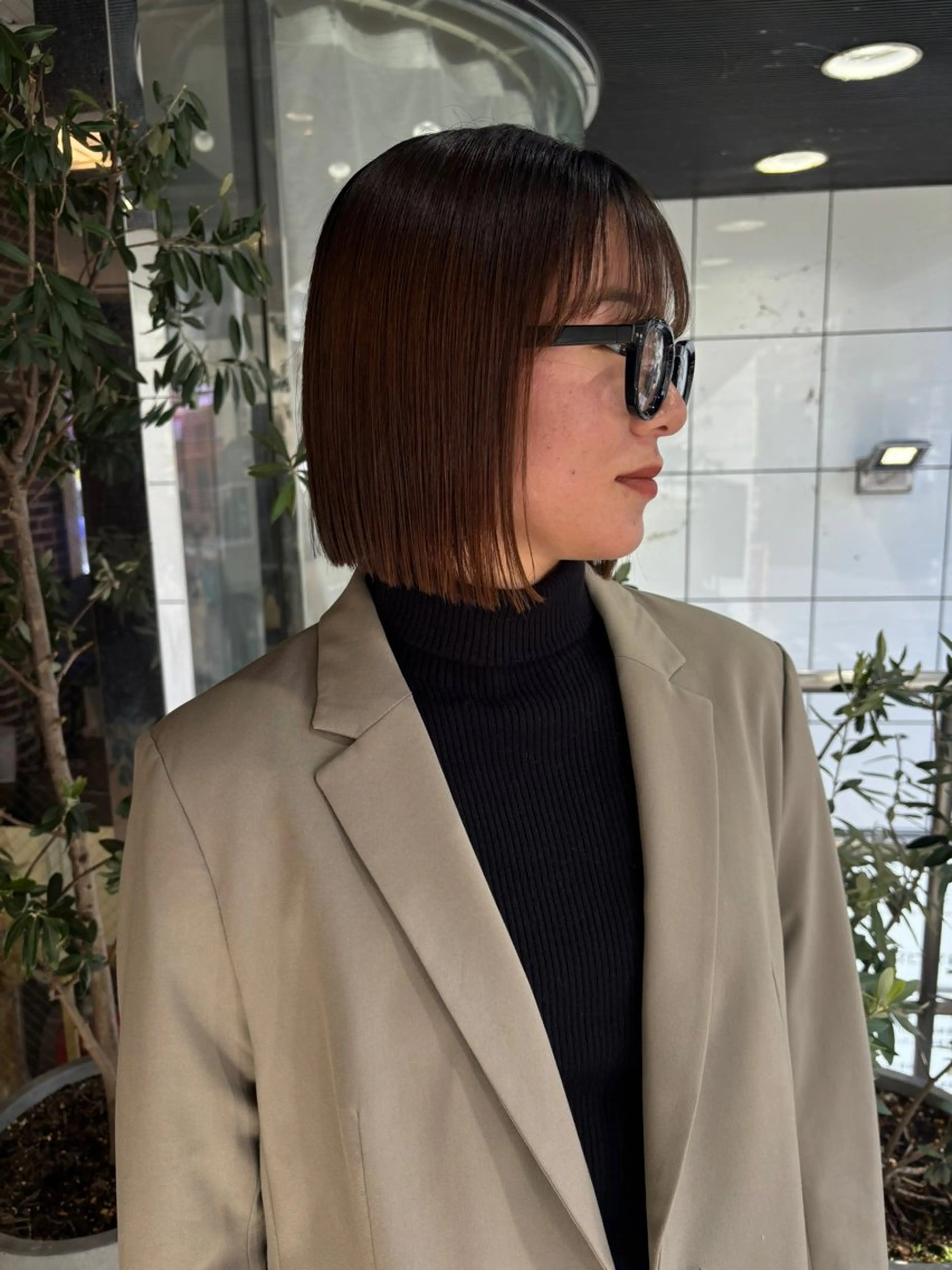 カット レイヤー/ボブ /メンズ🪩KAYOのヘアスタイル