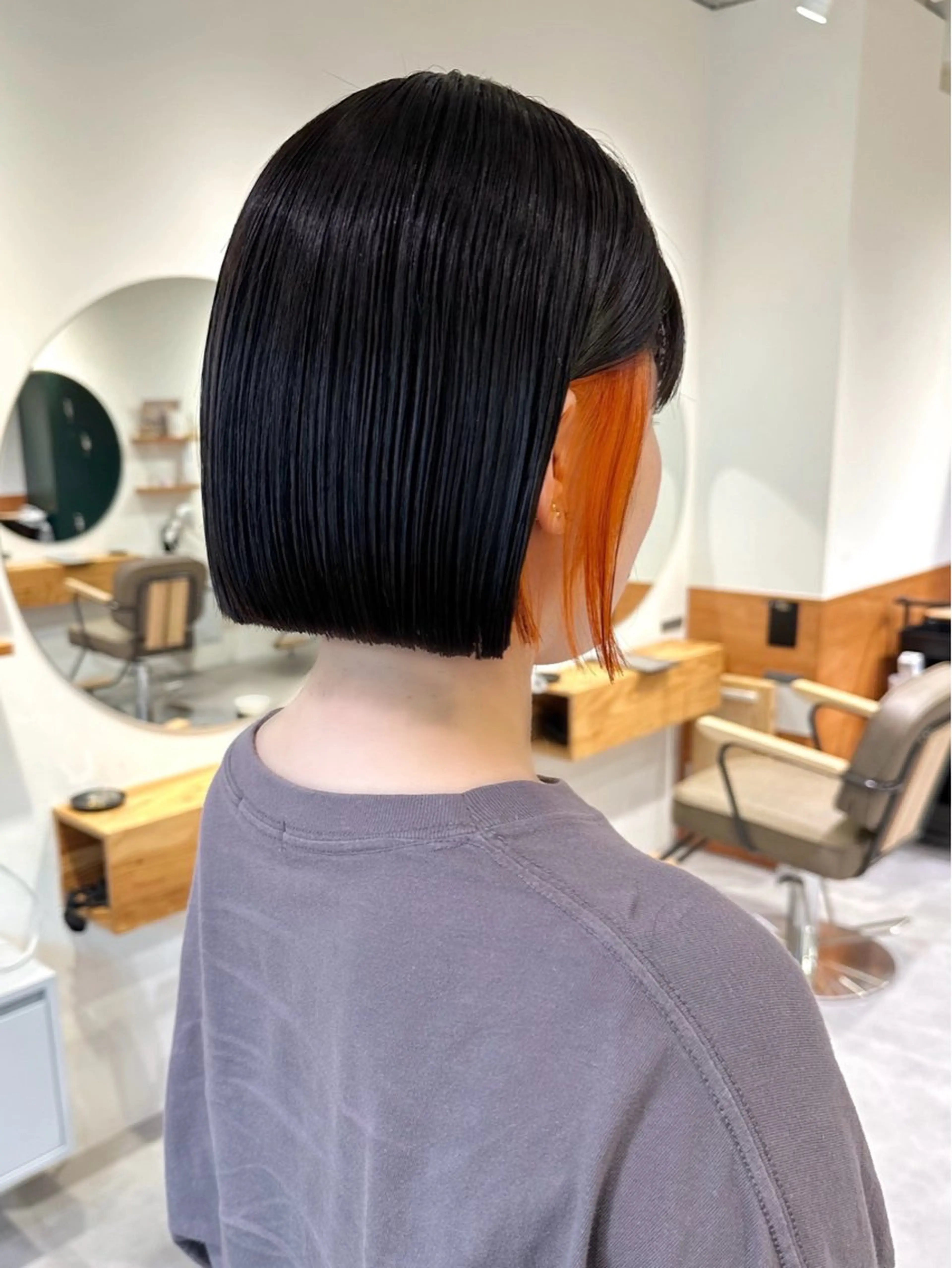 ショート sea by luvismけやき通り2号店所属・ボブ/ショート/ 縮毛矯正/岸本恭明のヘアスタイル