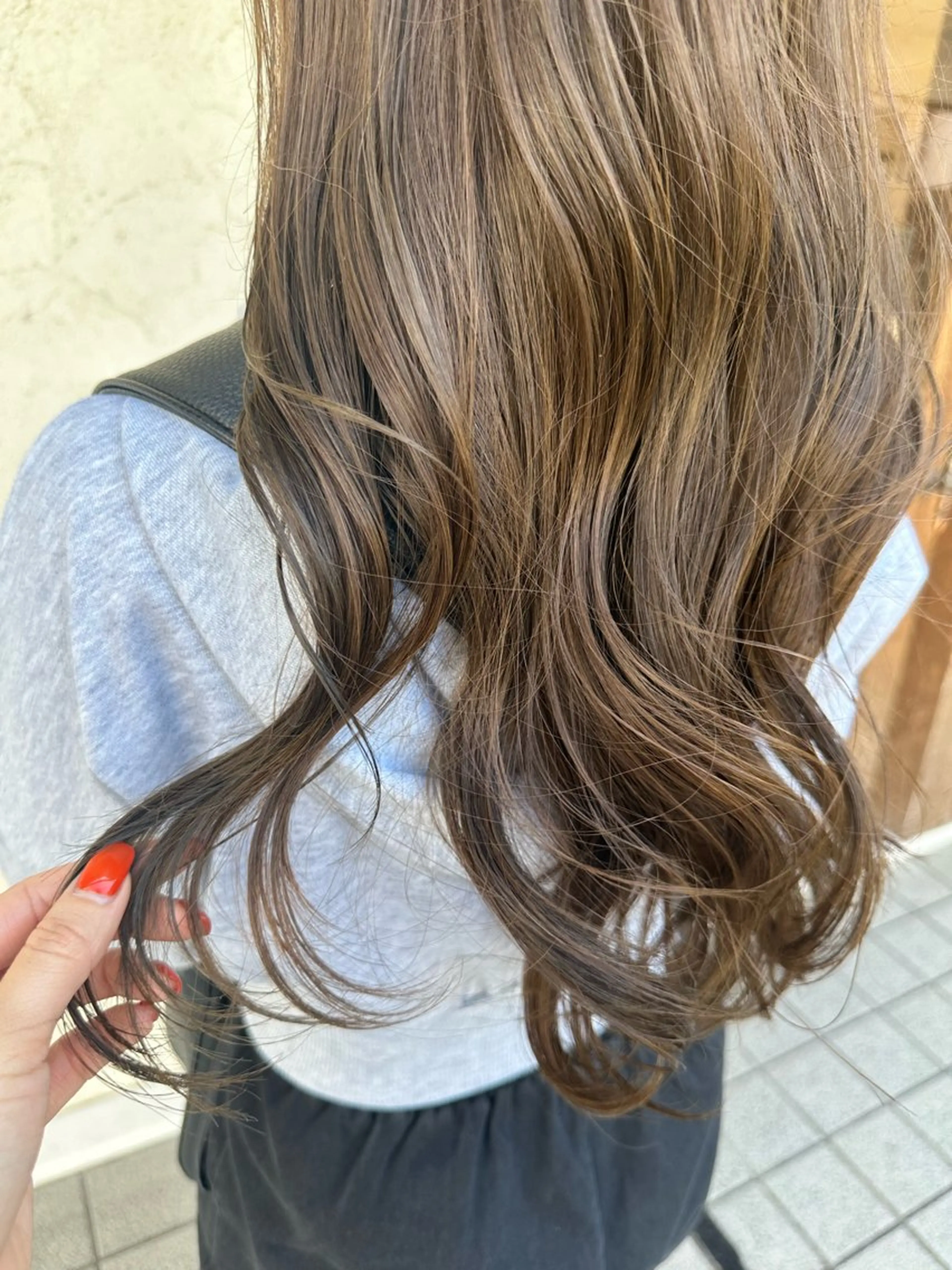 セミロング カット ヘアカラー トリートメント 透明感韓国ヘア♡ みつきのヘアスタイル