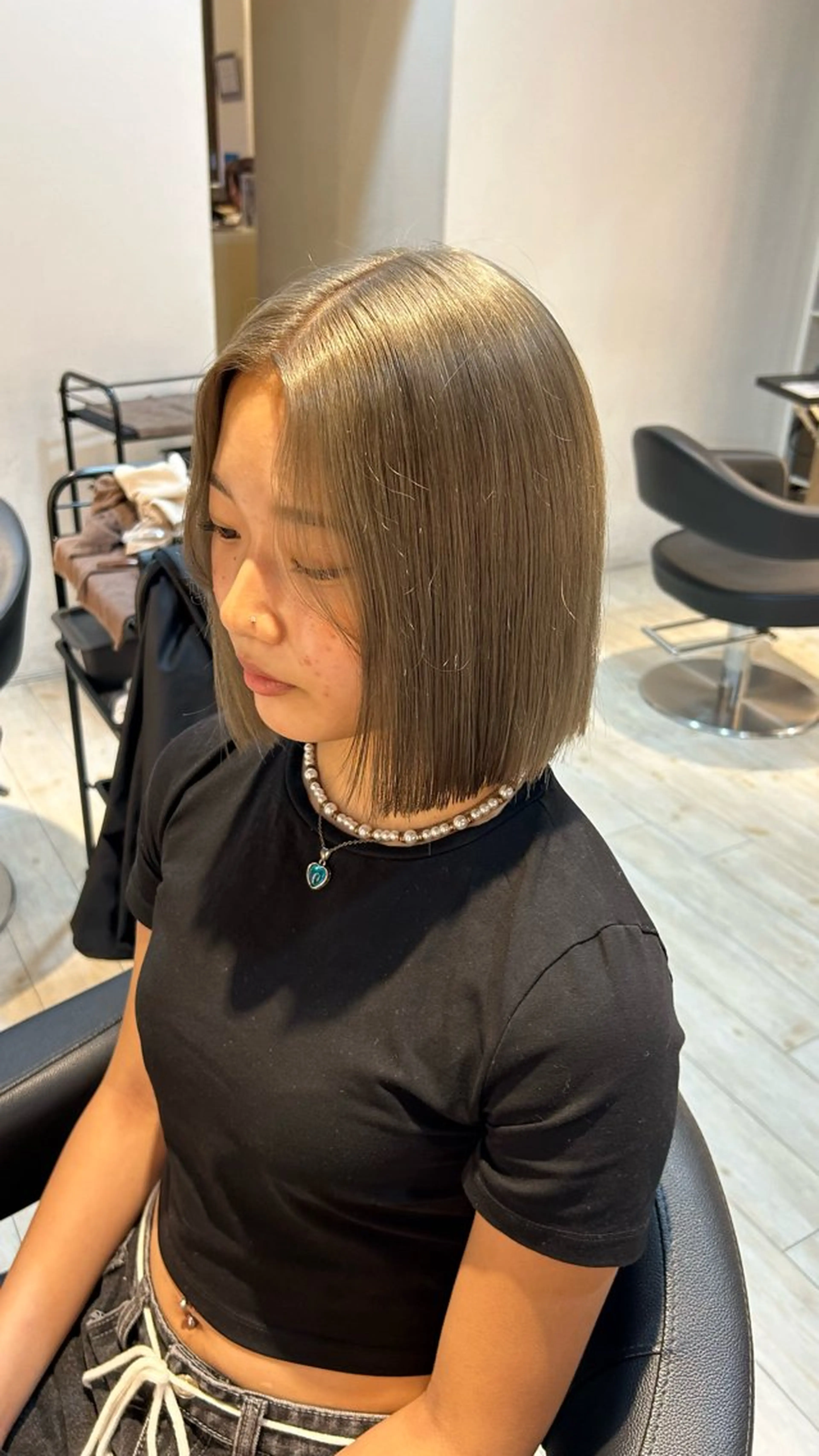 【しっかり色味を出したい方！】🇰🇷カット＋ブリーチ1回＋ワンカラー＋2step トリートメントの写真