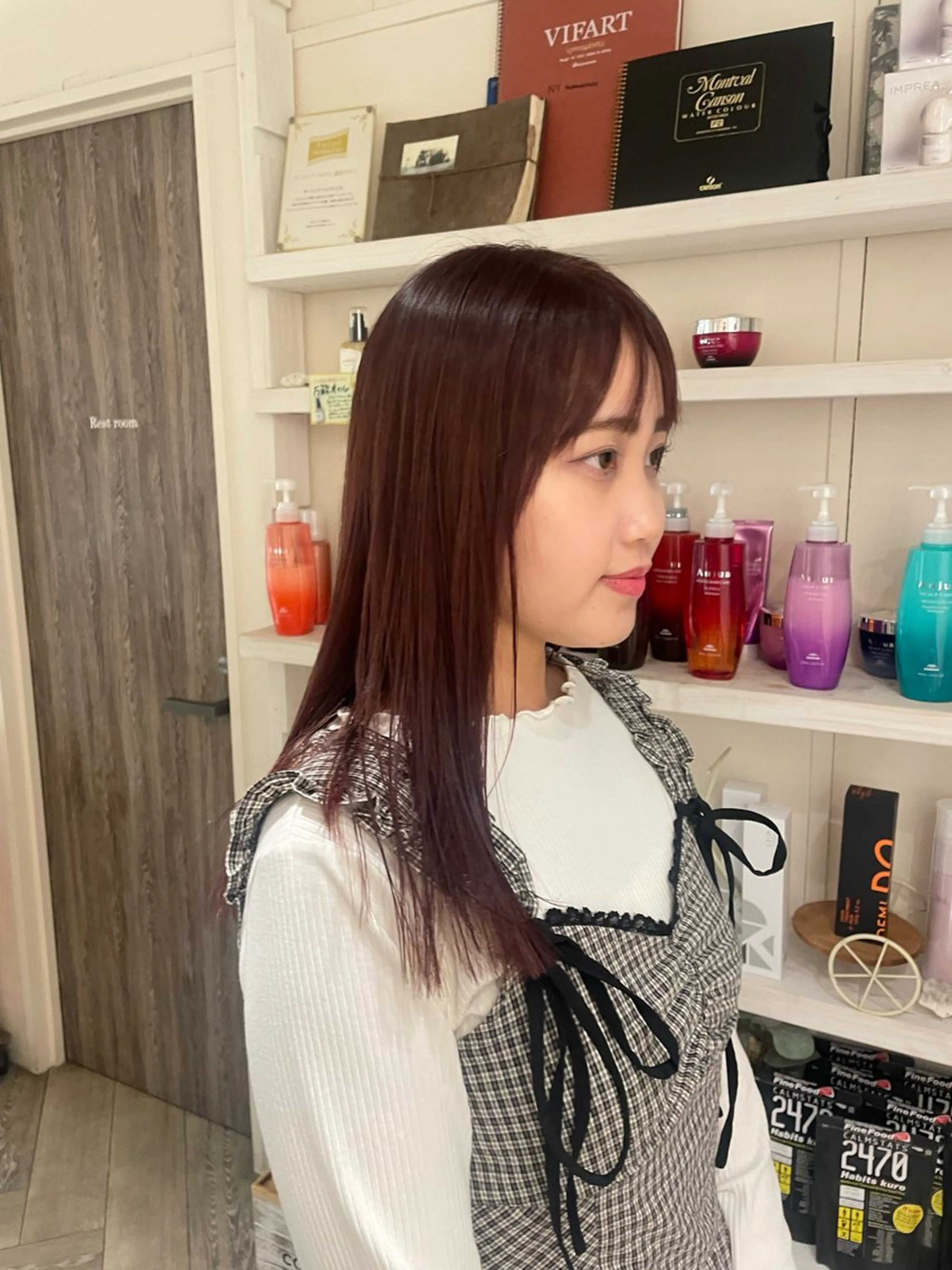 ロング カラー パーマ カット ヘアカラー 縮毛矯正 このみ/髪質改善 /ヘアアレンジ🫧のヘアスタイル