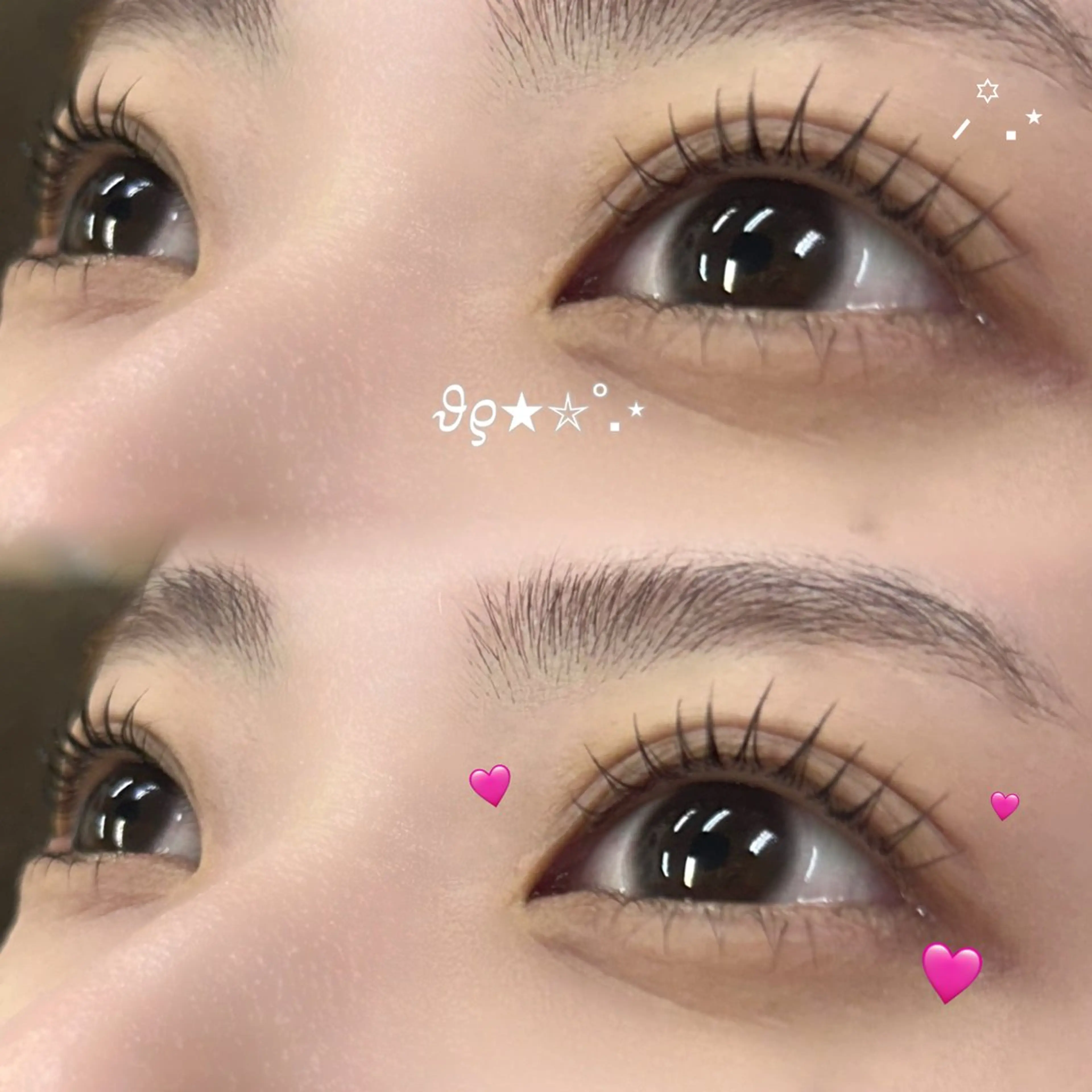 マツエク・マツパ マツパ ⟡.·Bianca アビコ 🎀のマツエク・マツパデザイン