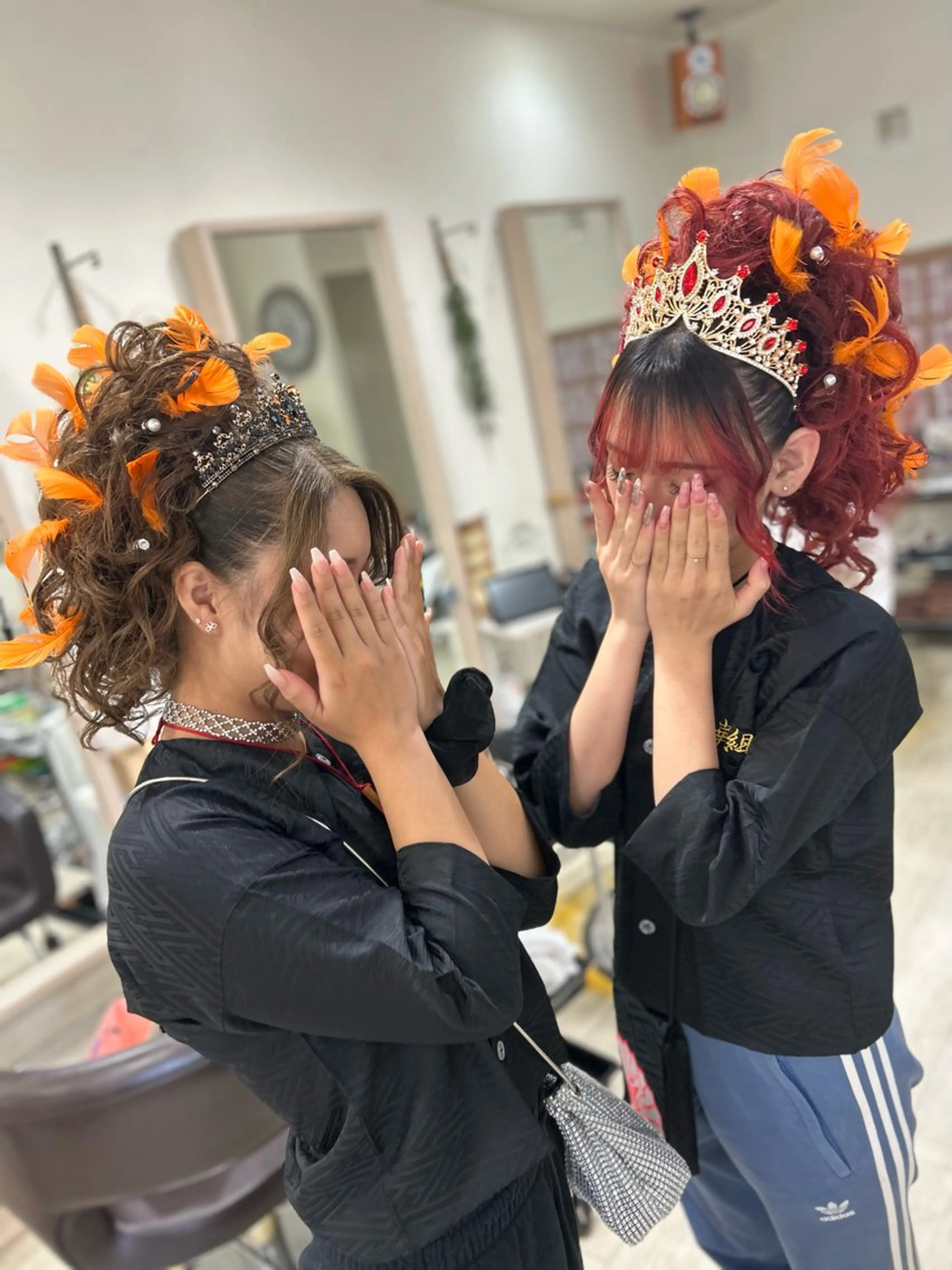 🩷体育祭/ダンス/イベント/だんじり/派手髪/盛り髪セット🩷の写真