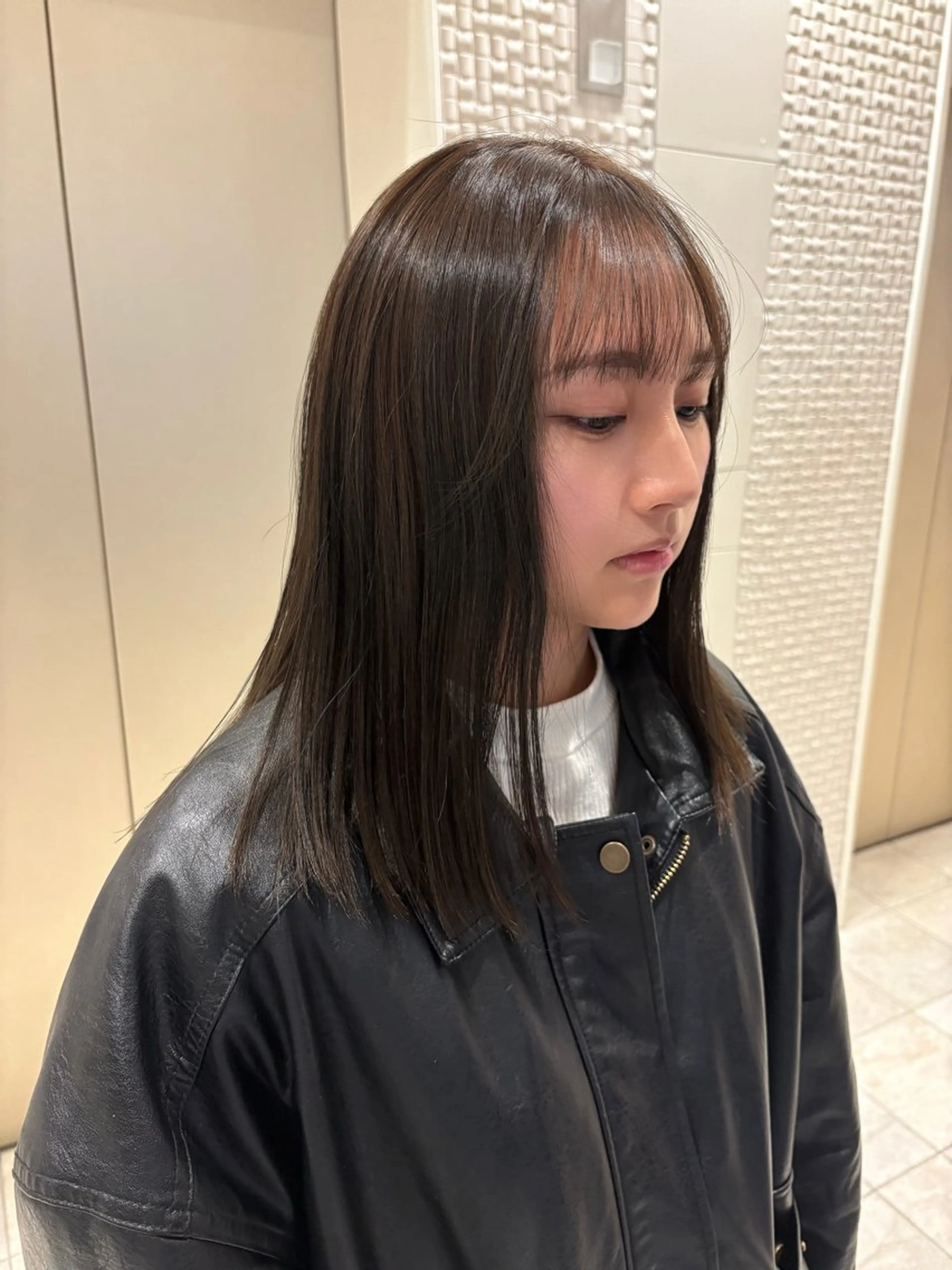 ショート 💭透明感/艶髪🫧 haluki🫧‪のヘアスタイル