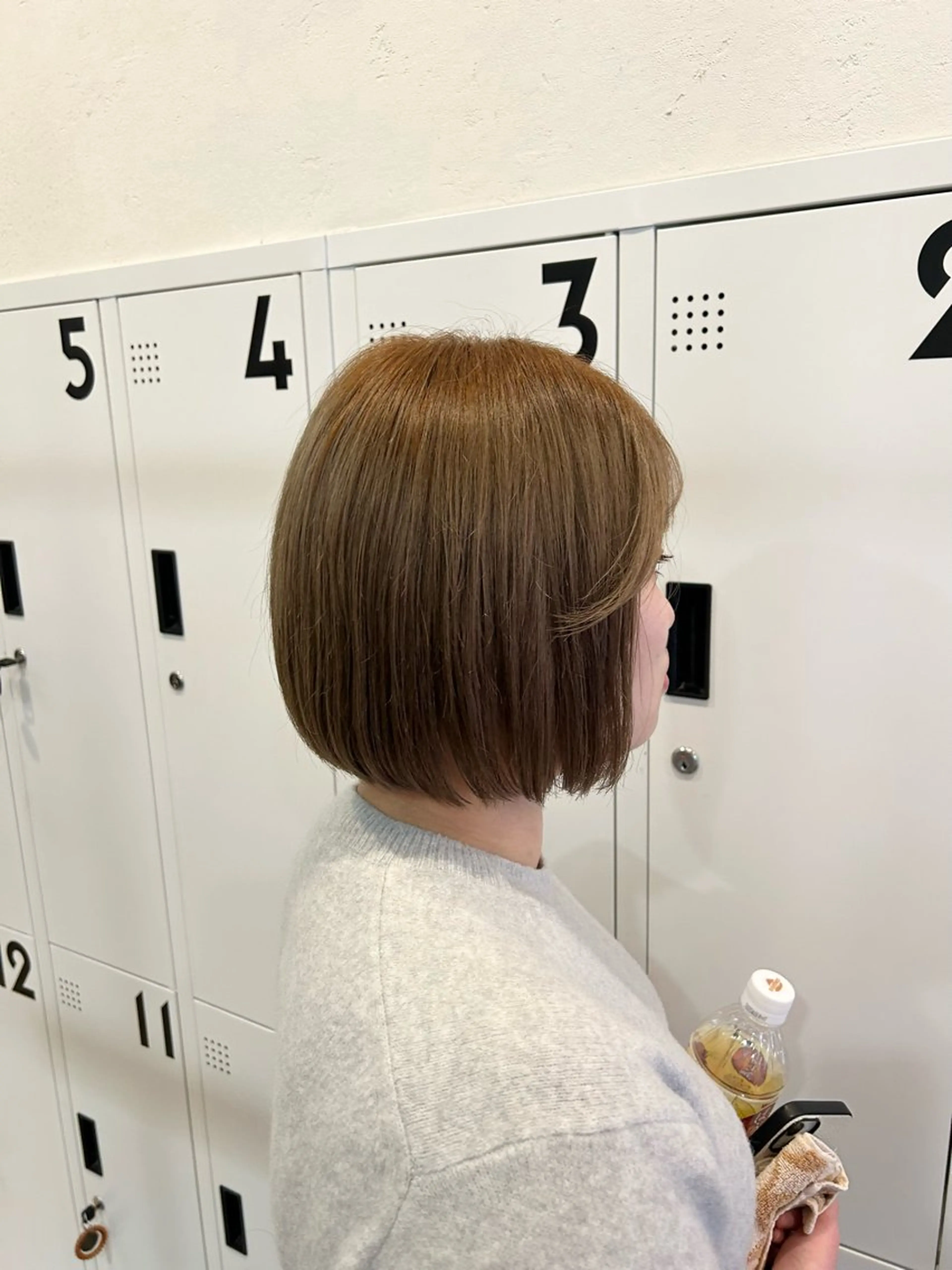 ミディアム ボブ ナカオ/美髪縮毛矯正 /レイヤー/メンズのヘアスタイル