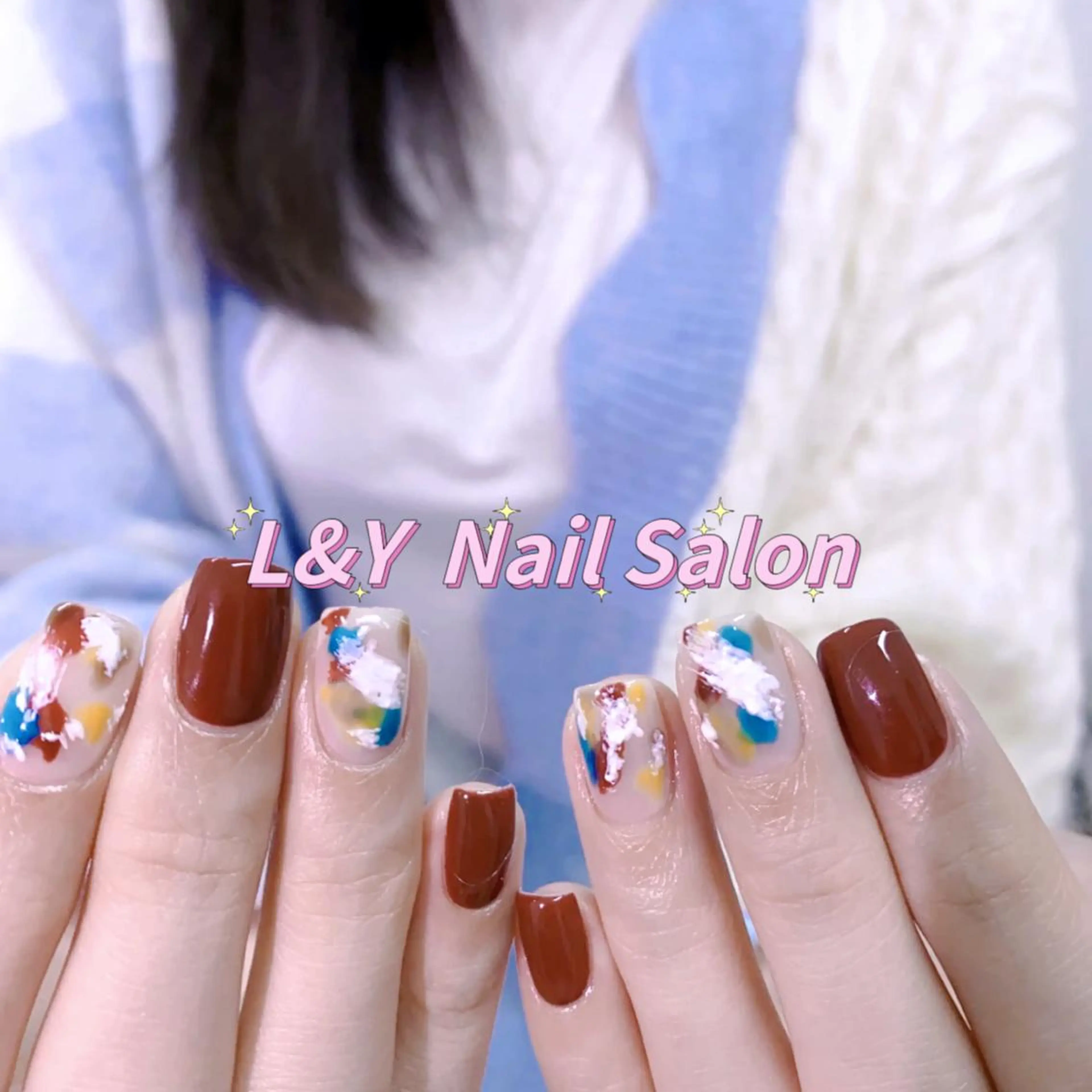 ネイル ハンドネイル ハンドケア L&Y Nail🎀 思雪のネイルデザイン