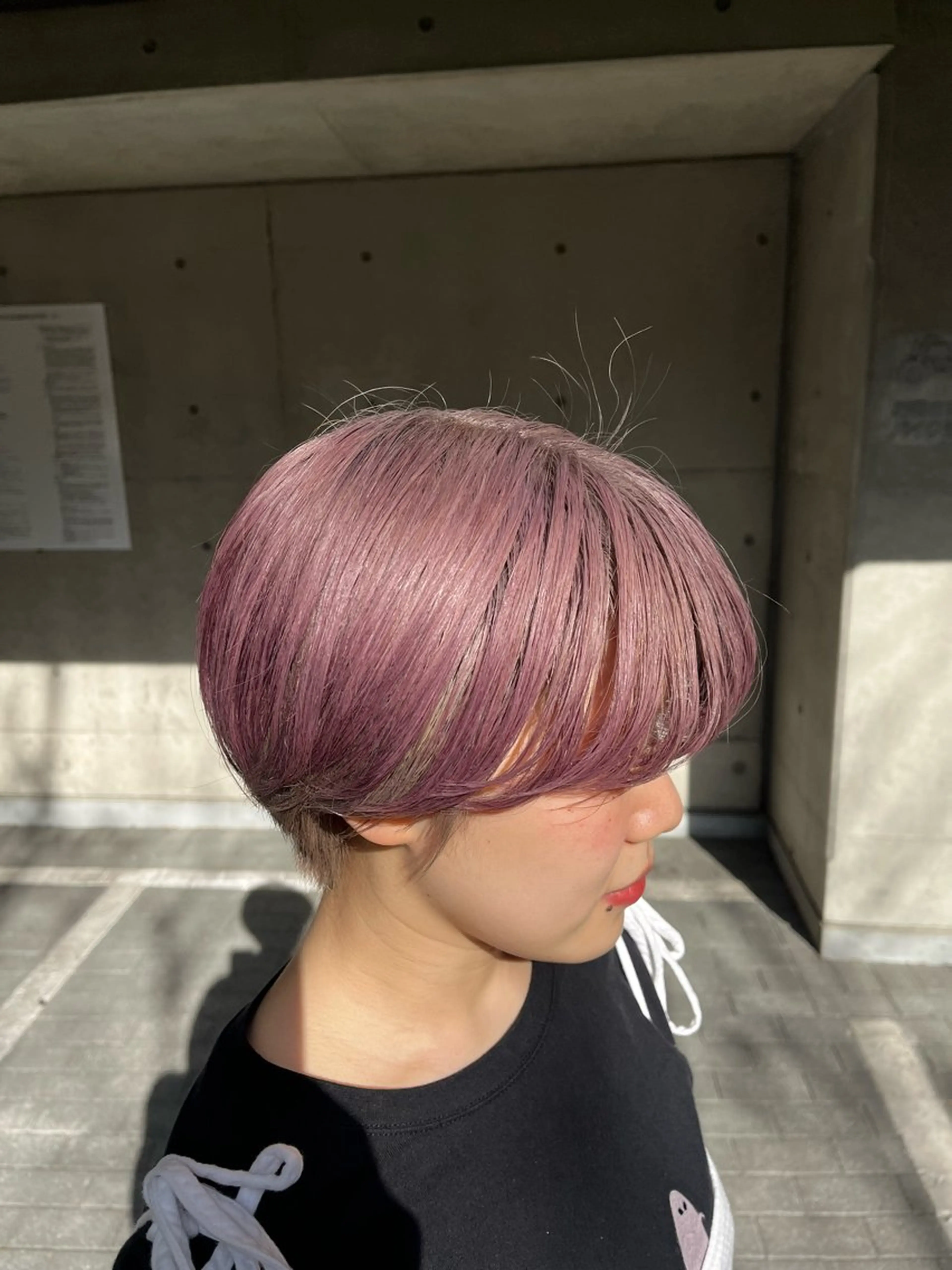 ショート 飯田 愛結のヘアスタイル