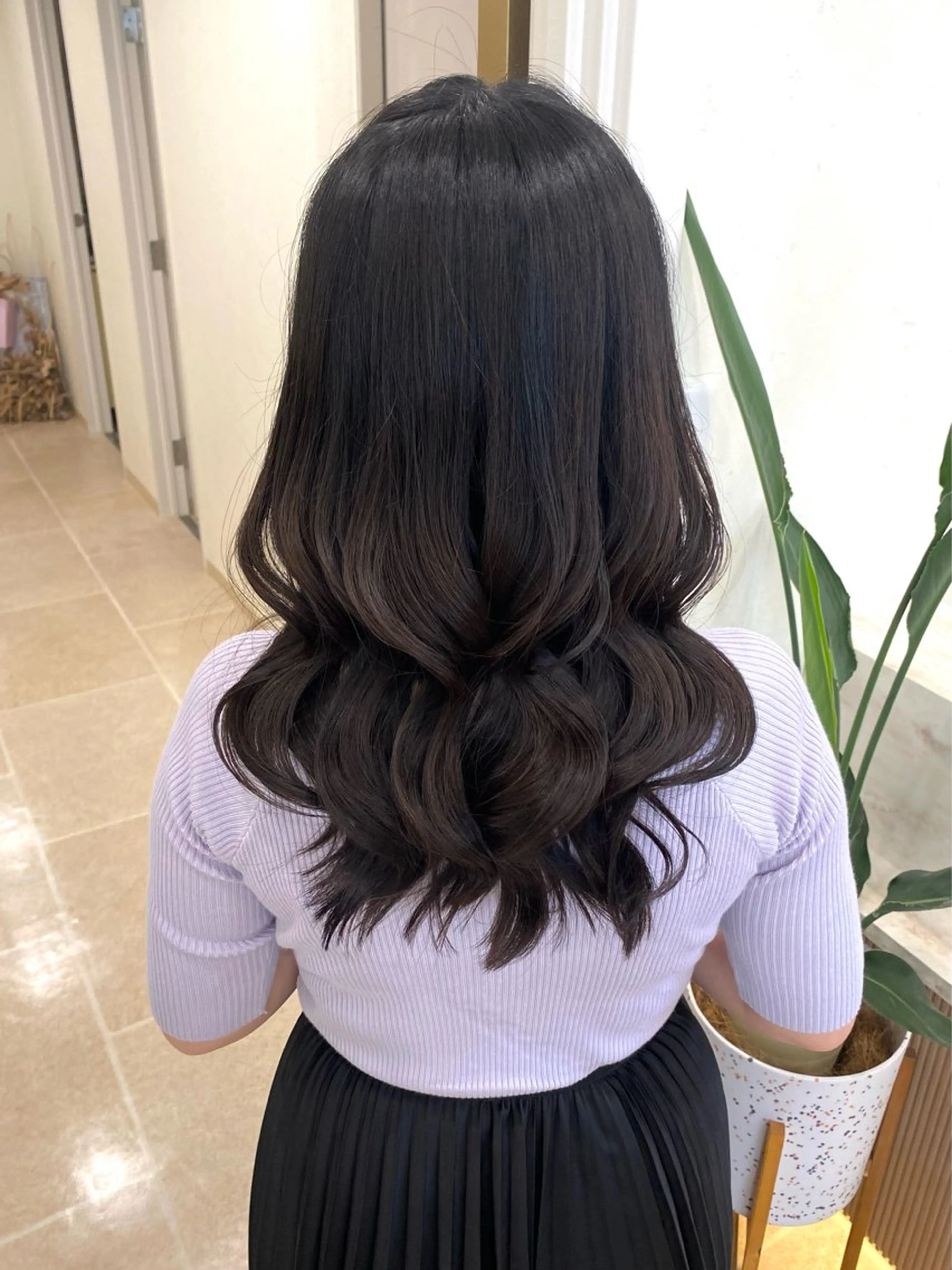 ロング ヘアアレンジ ヨシンモリ yua モデル募集の眉毛・アイブロウイメージ