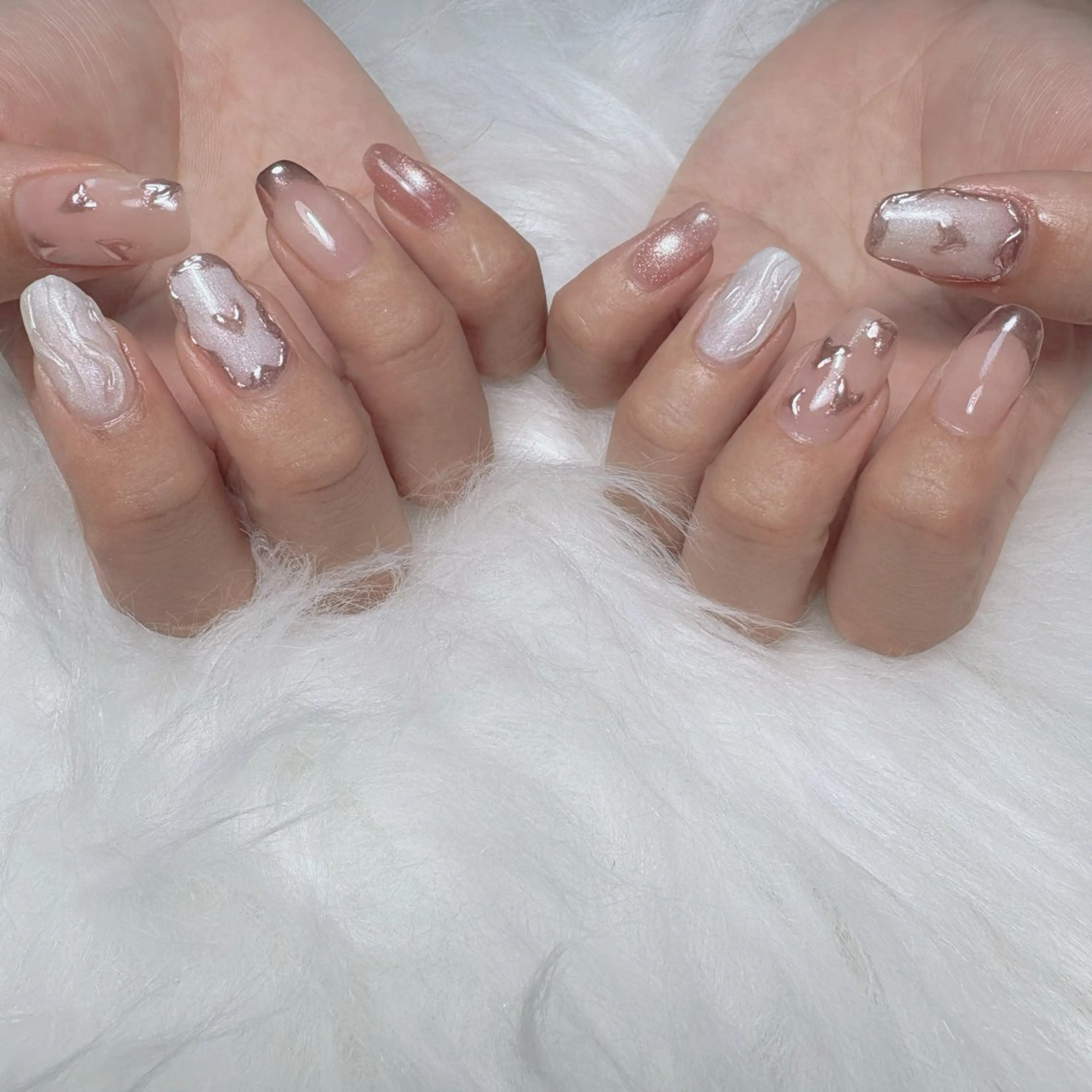 《初回オフ無料》🎀10本フルデザイン🎀の写真