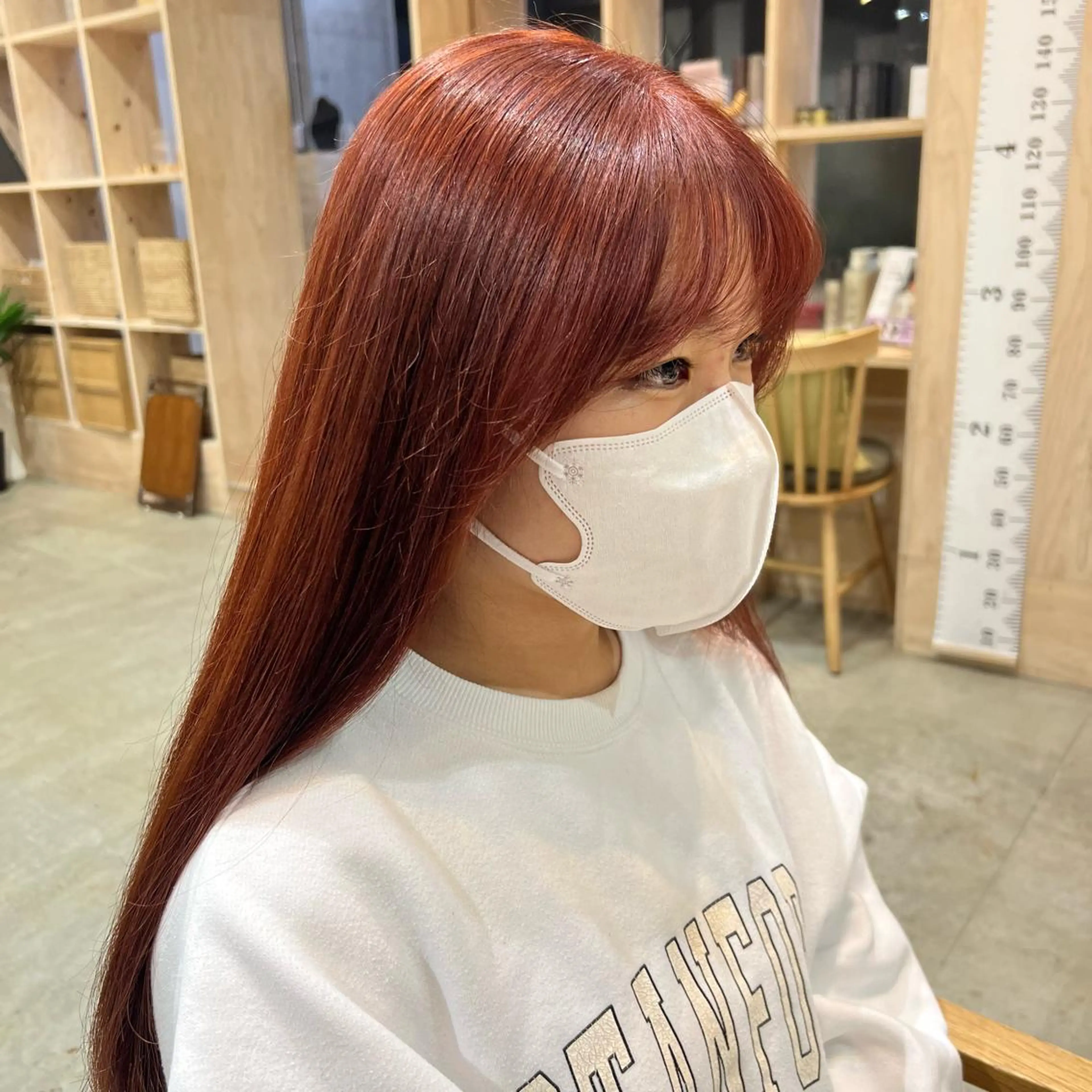 ロング レイヤー/ベージュ /メンズsaraのヘアスタイル