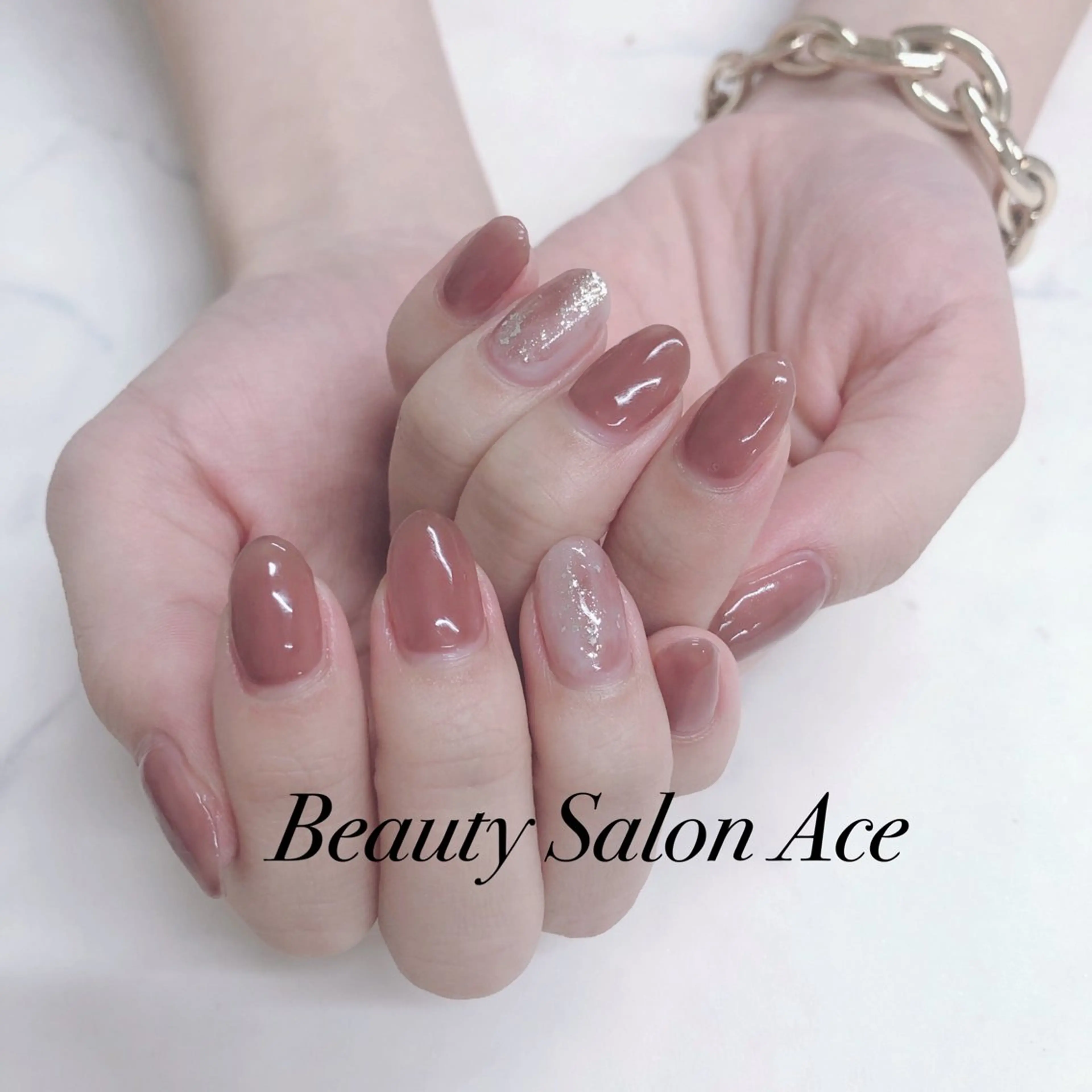 ネイル メンズネイル ハンドネイル ハンドケア Beauty Salon Ace（ネイルサロン　エース）所属・池袋フィルイン Ace♡長さだしのネイルデザイン