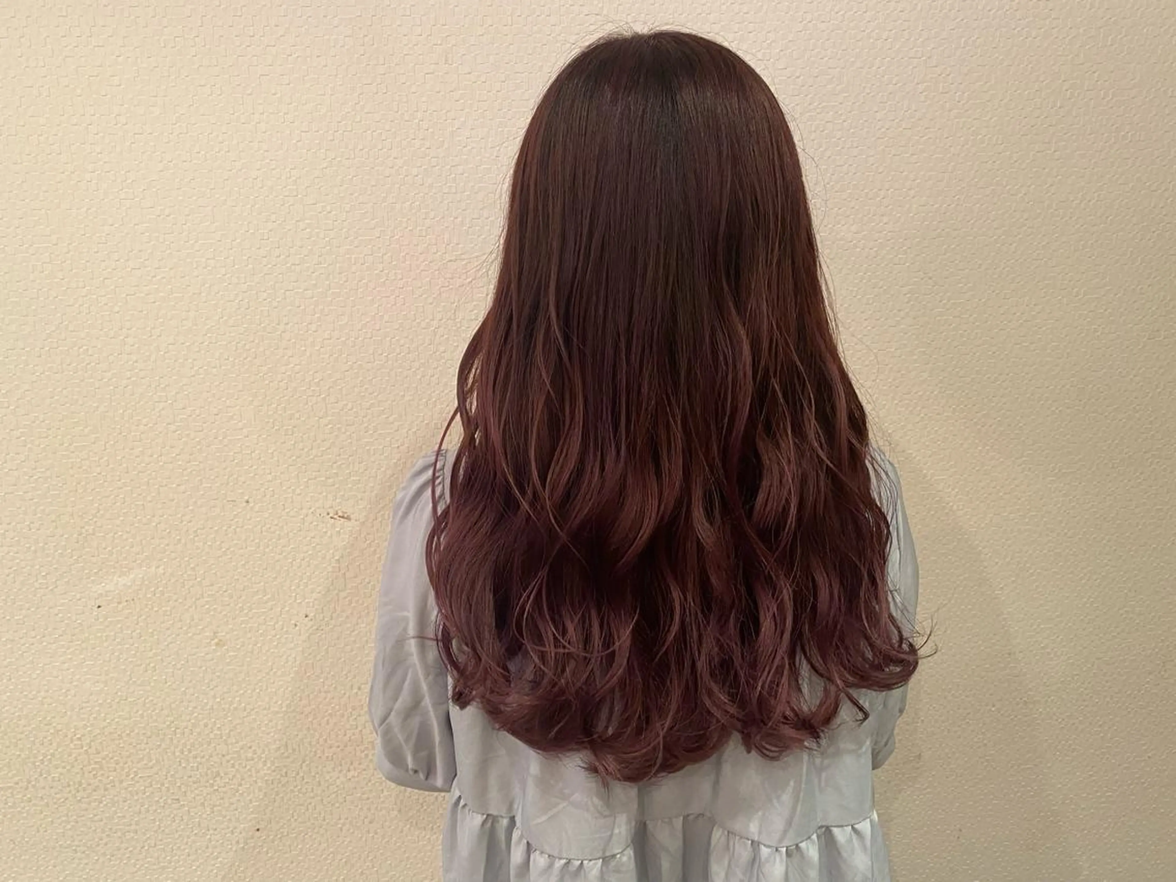 ロング カラー あずま みゆのヘアスタイル