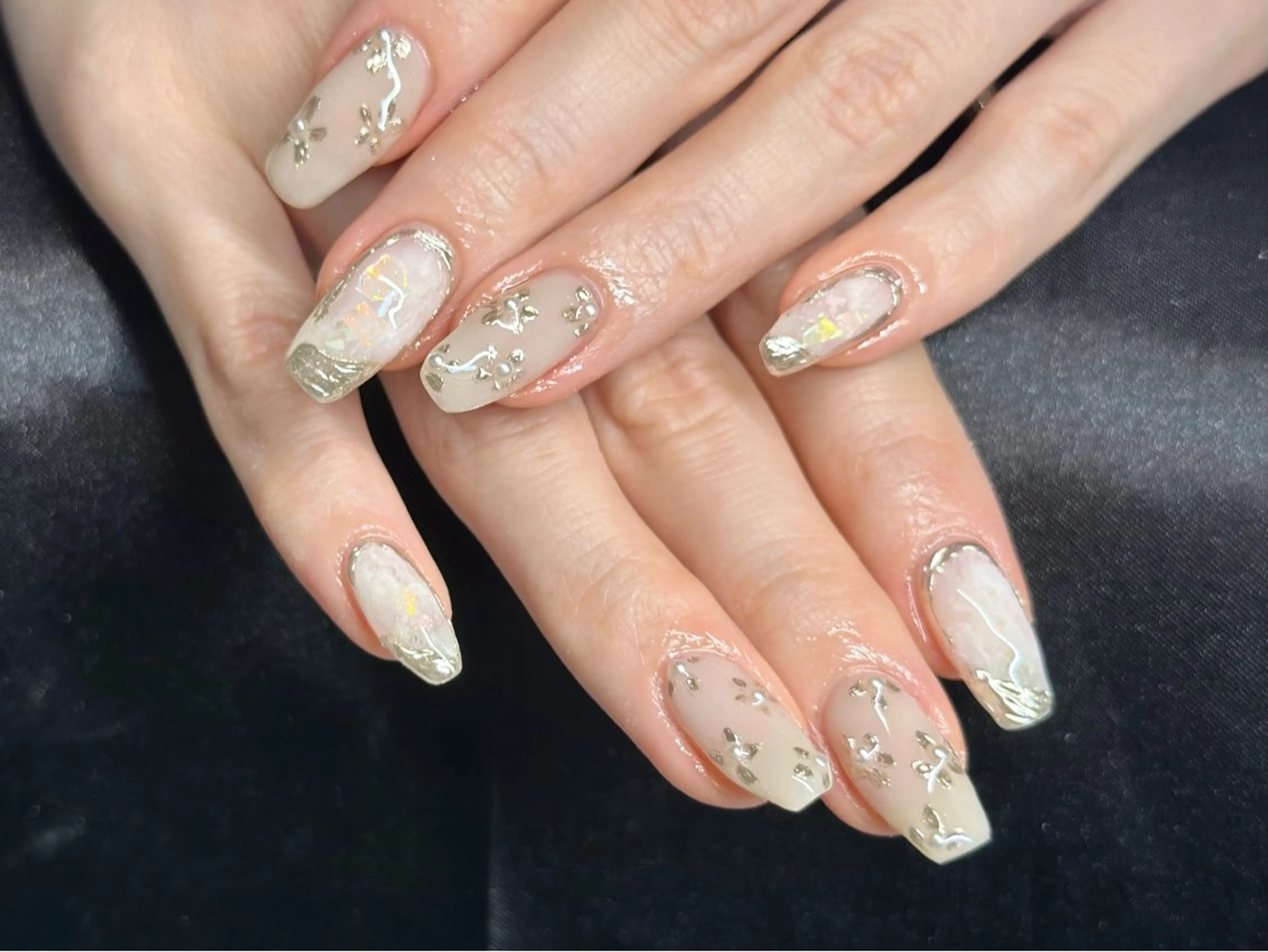 ネイル Nail_ SkyBlue_Jのネイルデザイン