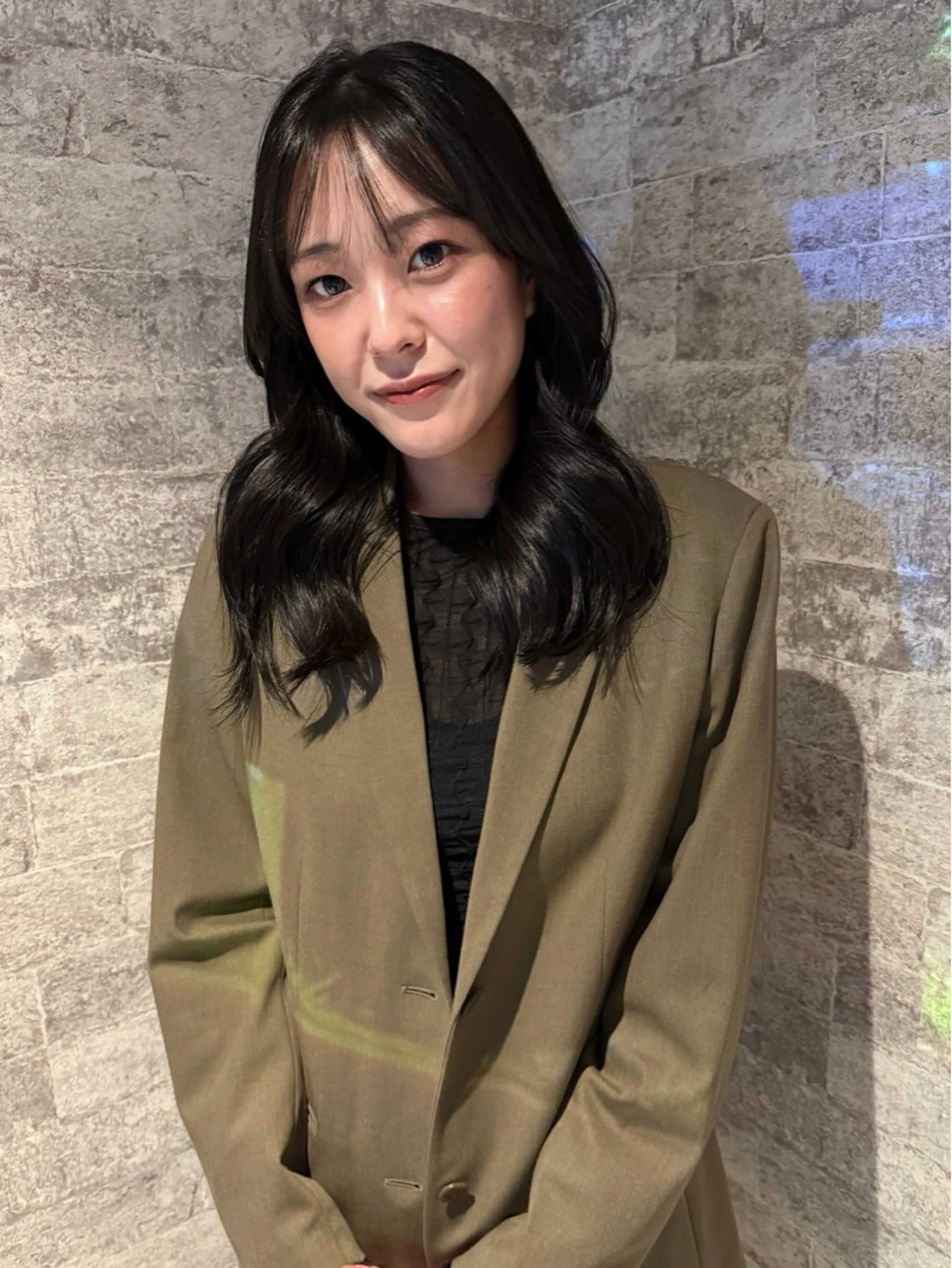 セミロング カラー カット ヘアカラー トリートメント mai / linoah˚✧のヘアスタイル