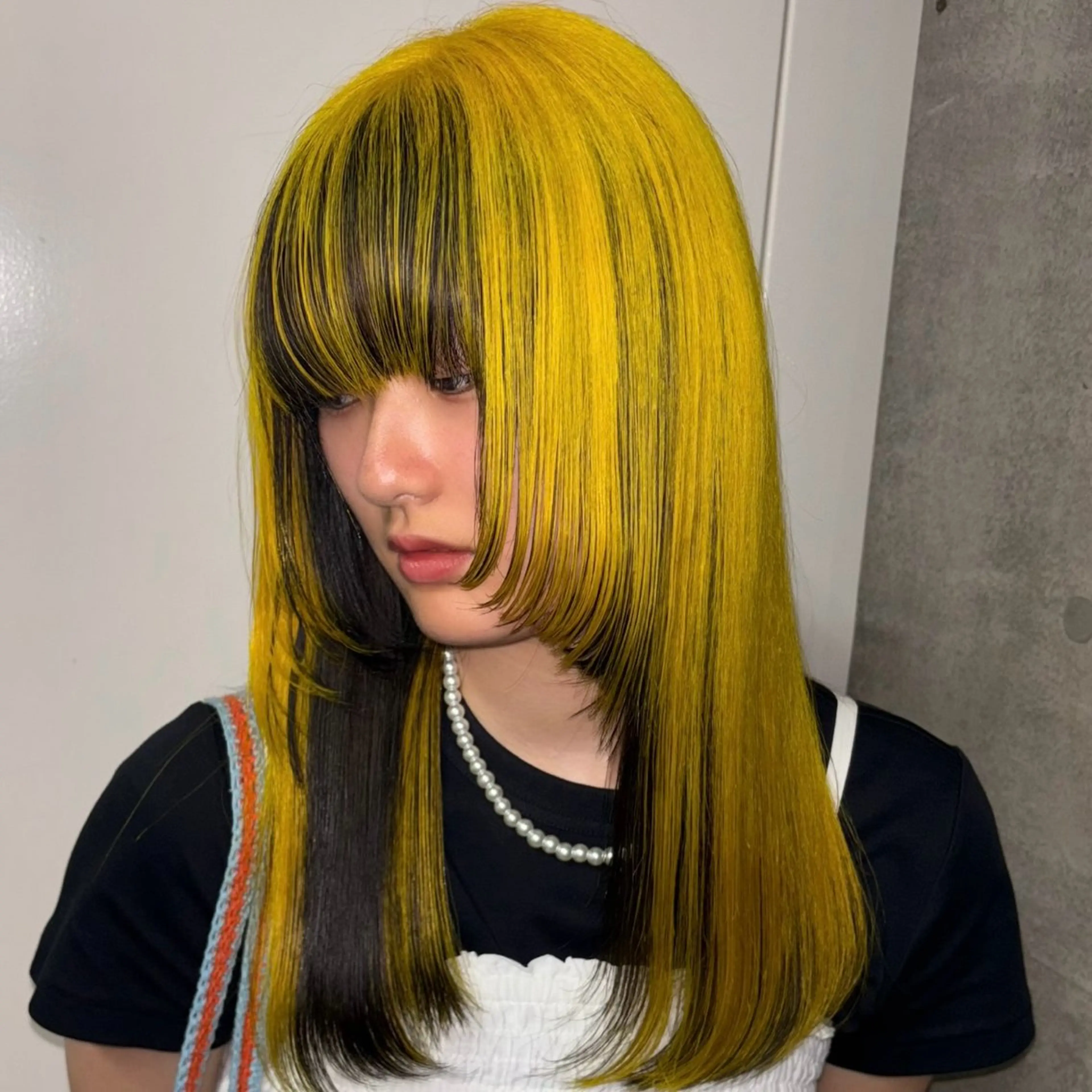 ロング カラー 💫miyu💫デザ インカラー/アレンジのヘアスタイル