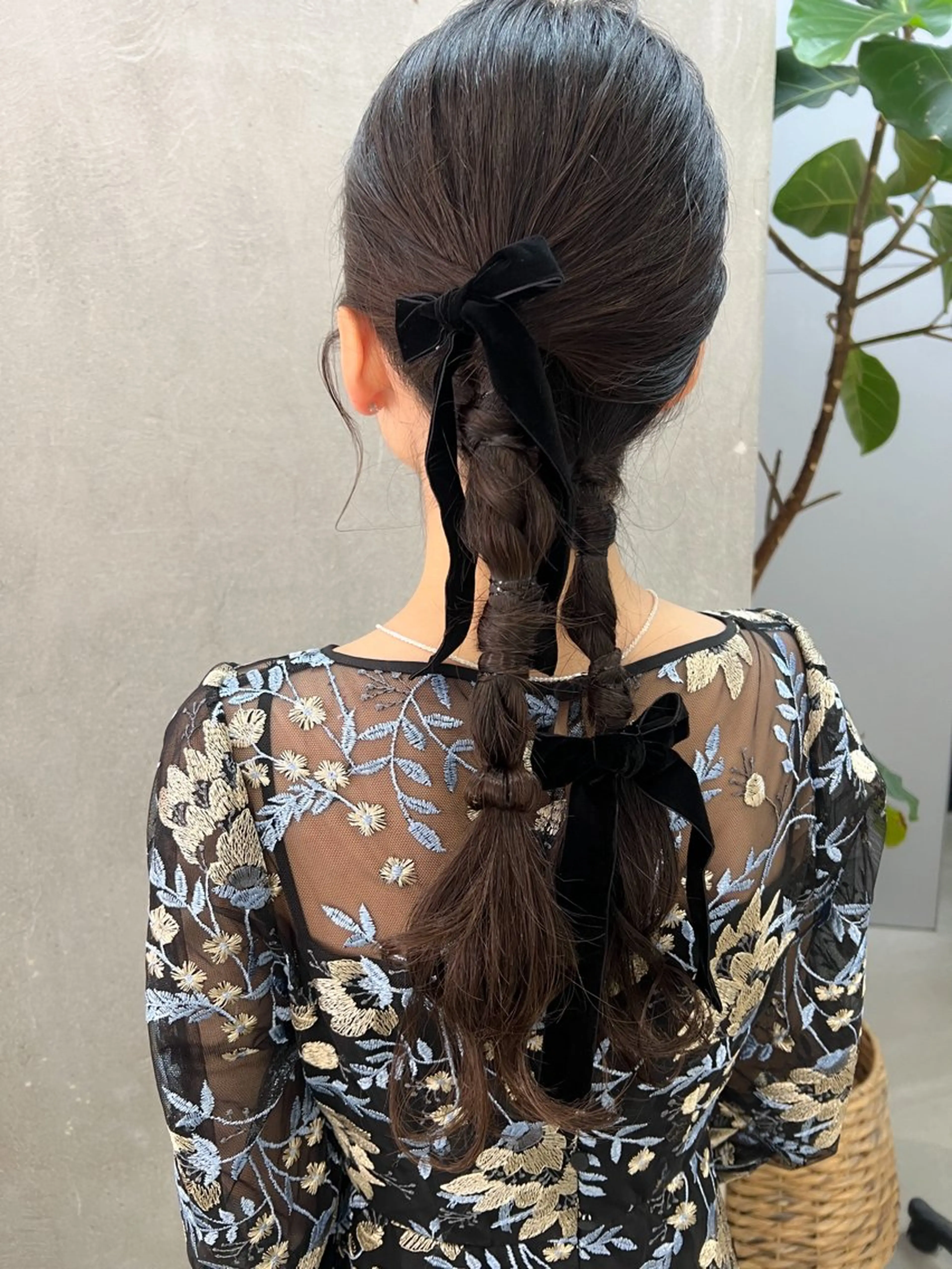 ロング ヘアアレンジ ヘアセット le'a所属・谷町/Le'a /竹原しおなのヘアスタイル