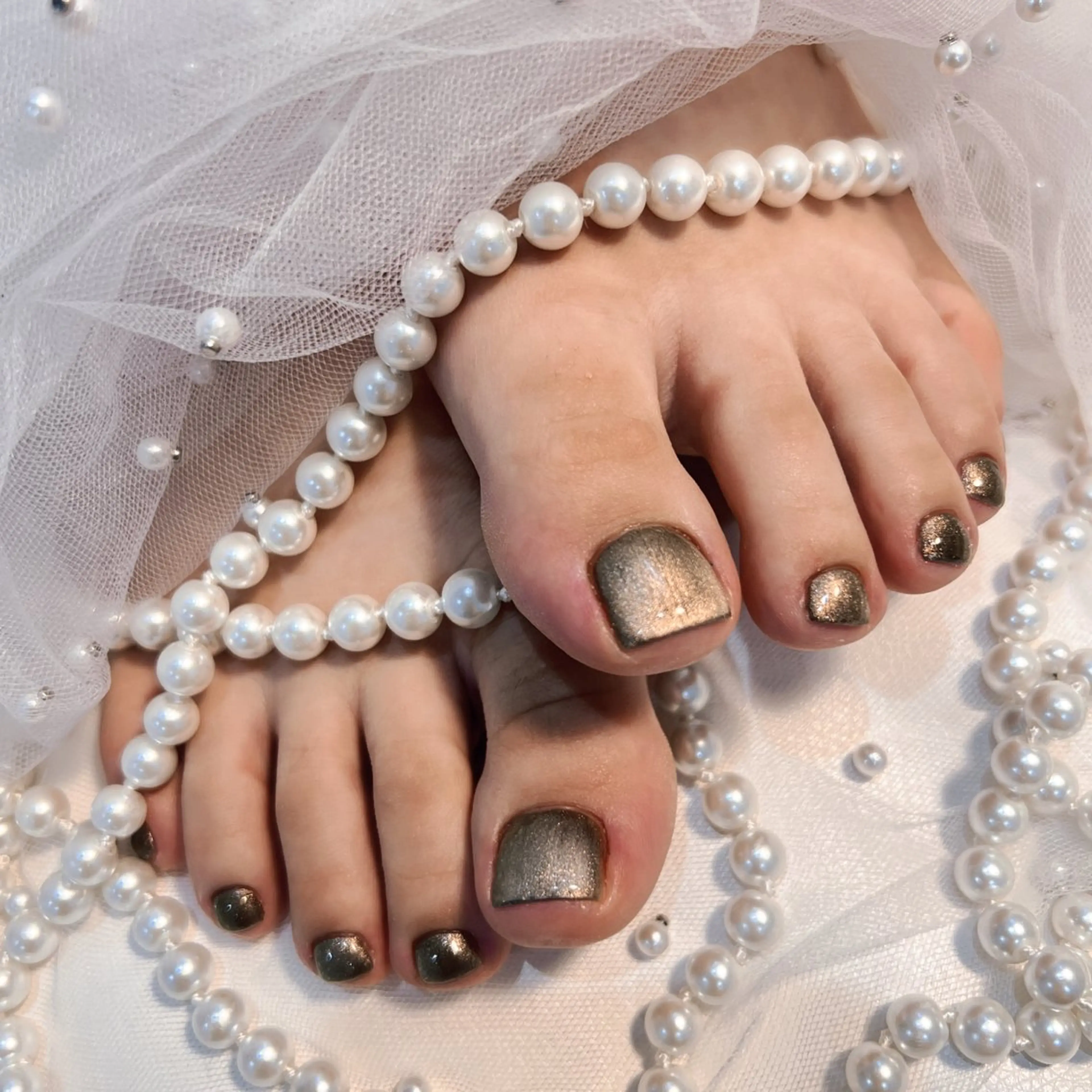 ネイル フットネイル マグネットネイル You&Me Yukiのネイルデザイン