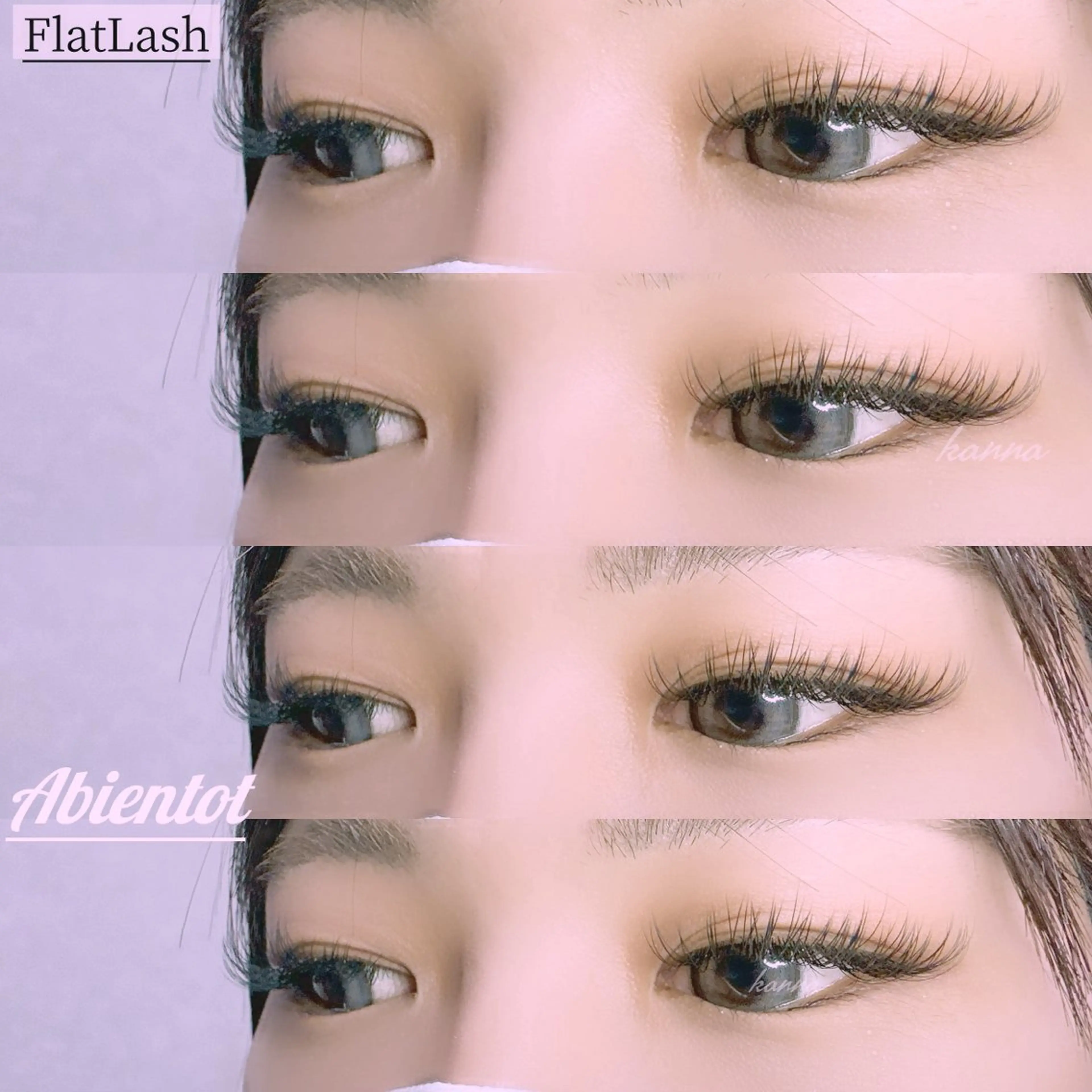 マツエク・マツパ Abientot Kannaのマツエク・マツパデザイン