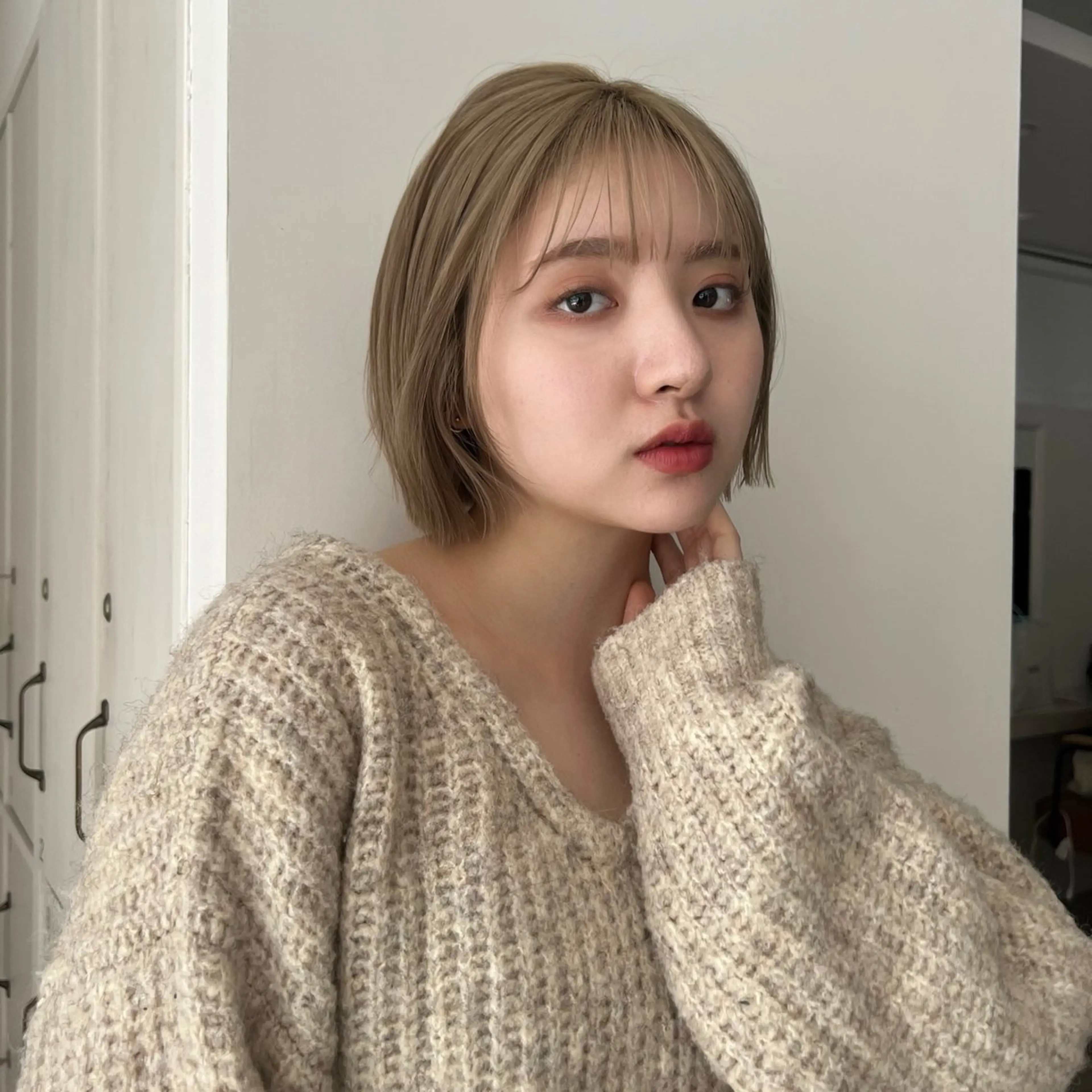 ショート カラー 透明感/ダブルカラー /kazui🐈のヘアスタイル