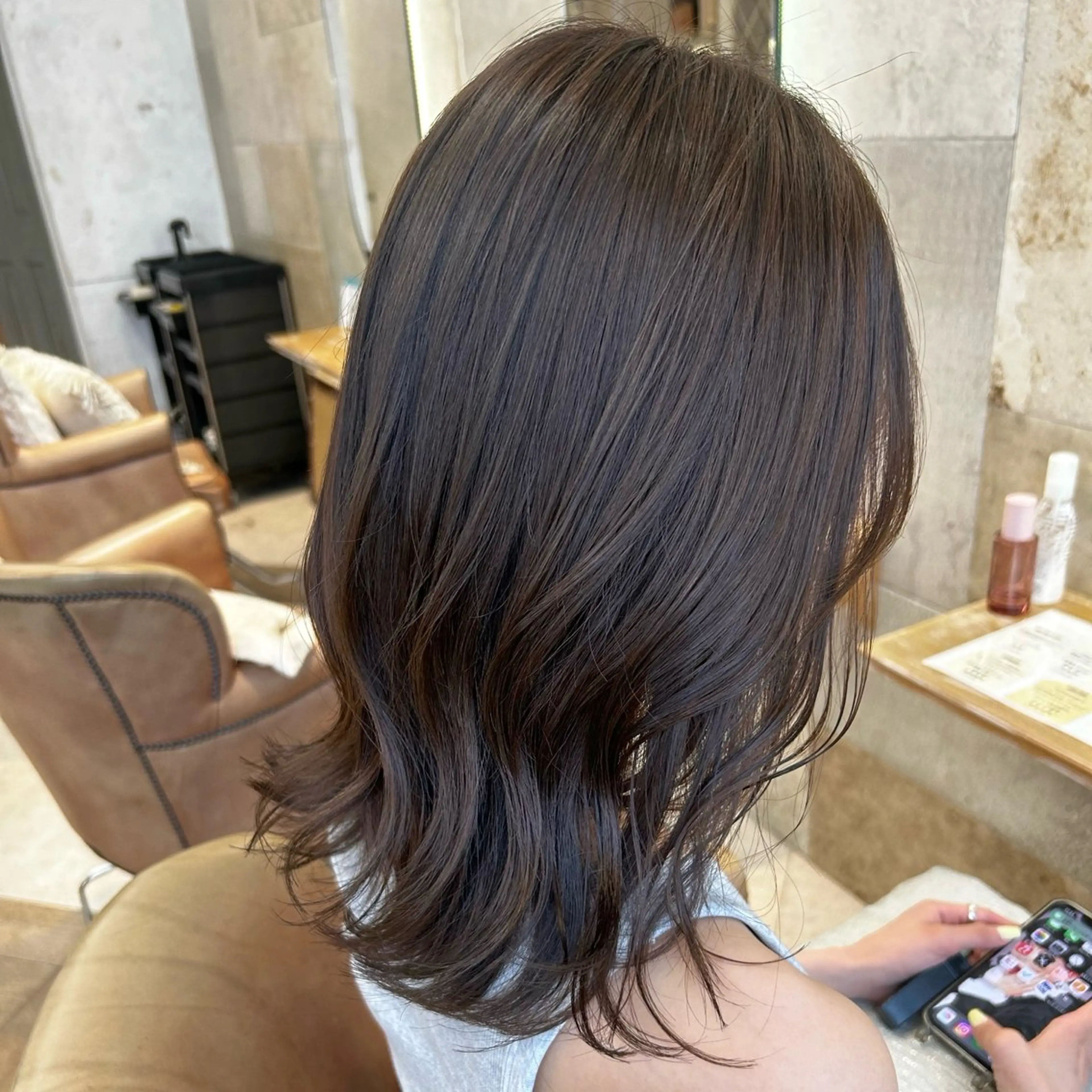 ショート カラー カット ヘアカラー トリートメント 艶カラー/ボブ /似合わせ/田口愛那のヘアスタイル