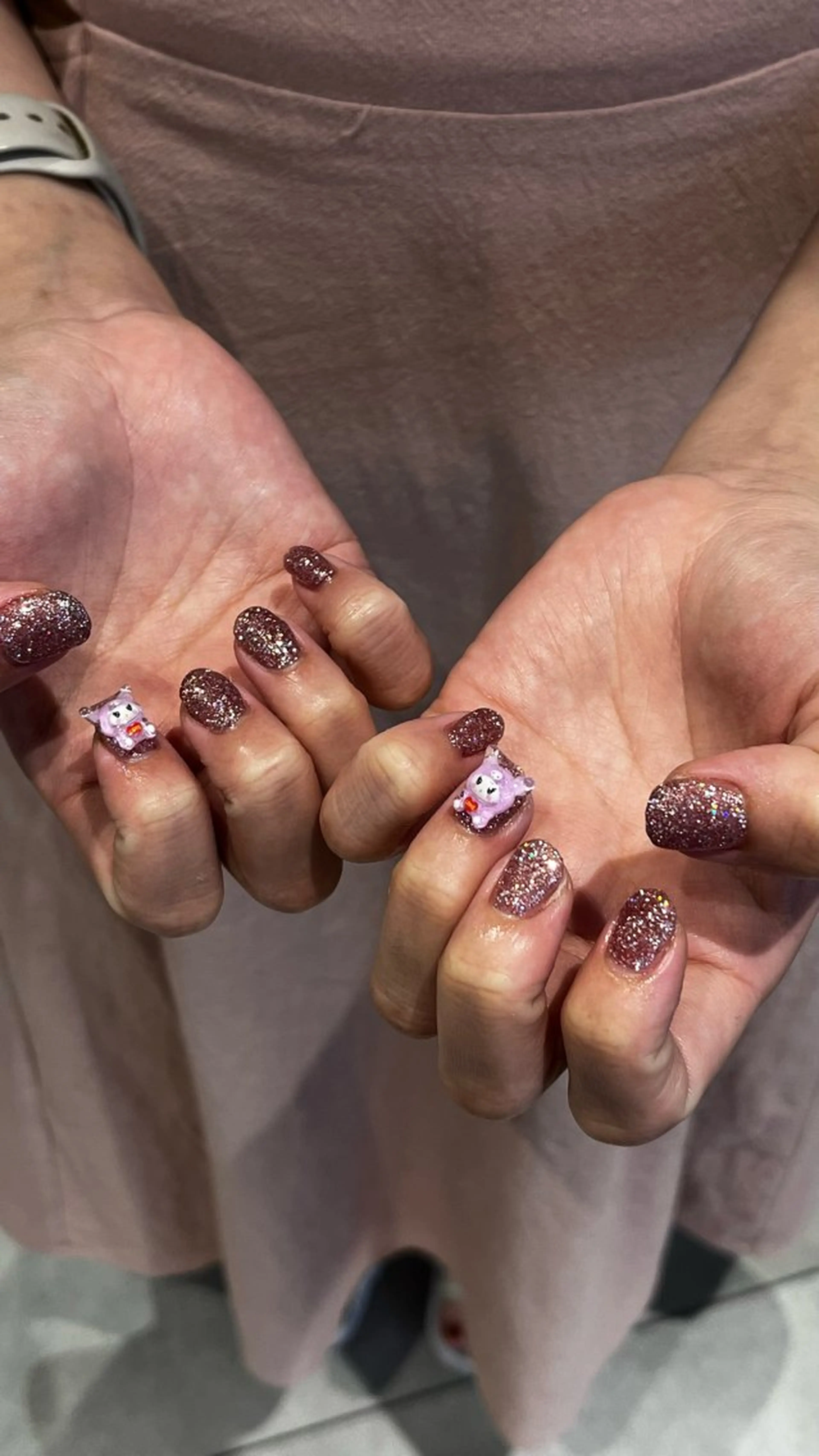 ネイル ハンドネイル メンズパーマ/ メッシュ📍ﾕﾘのヘアスタイル