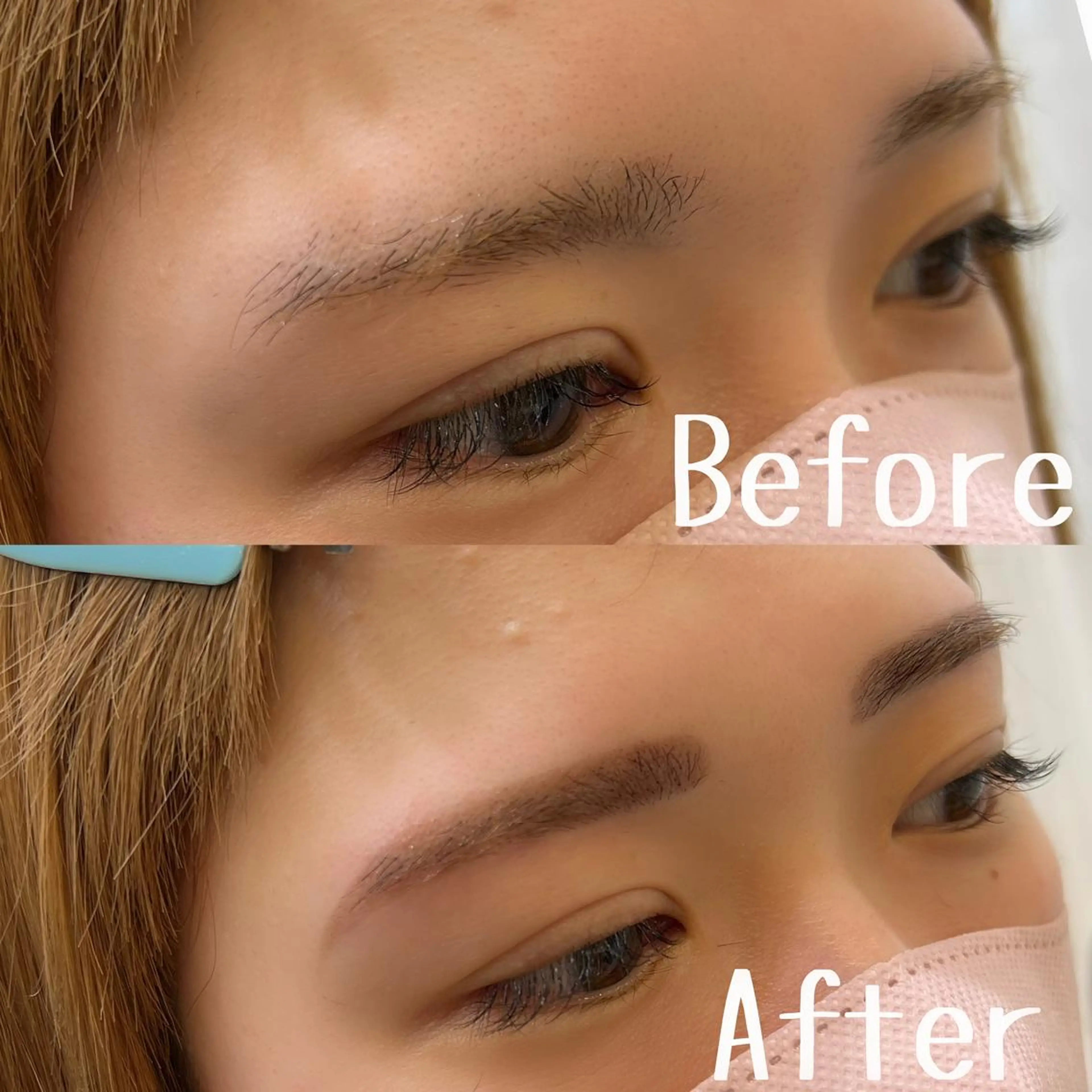 アイブロウ 眉毛ワックス脱毛 ワックス脱毛 眉カット 西脇 有紀のエステ・リラクイメージ