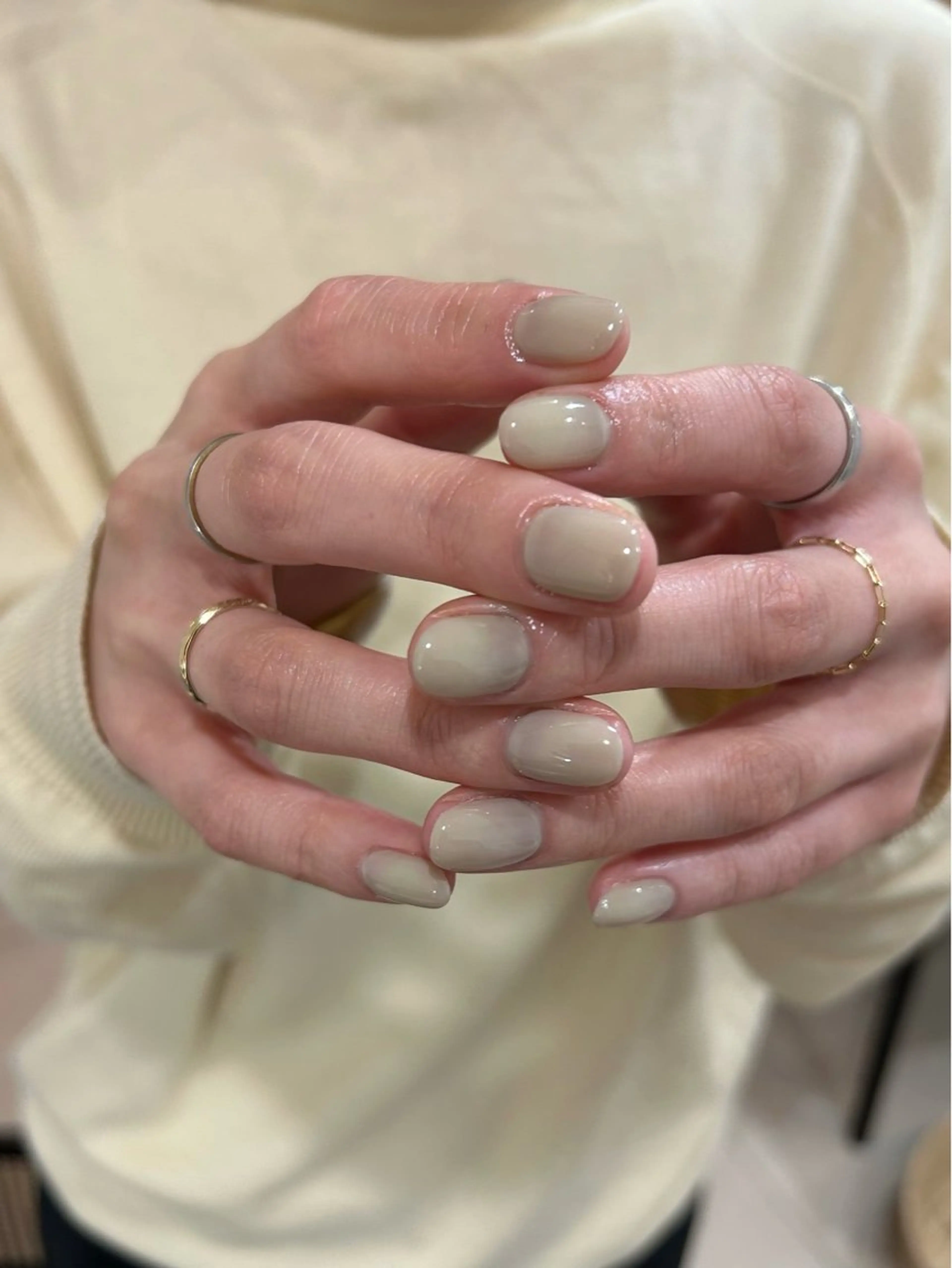 ネイル ワンカラーネイル ハンドネイル mer -fudge-所属・mer-fudge- hotaruのネイルデザイン