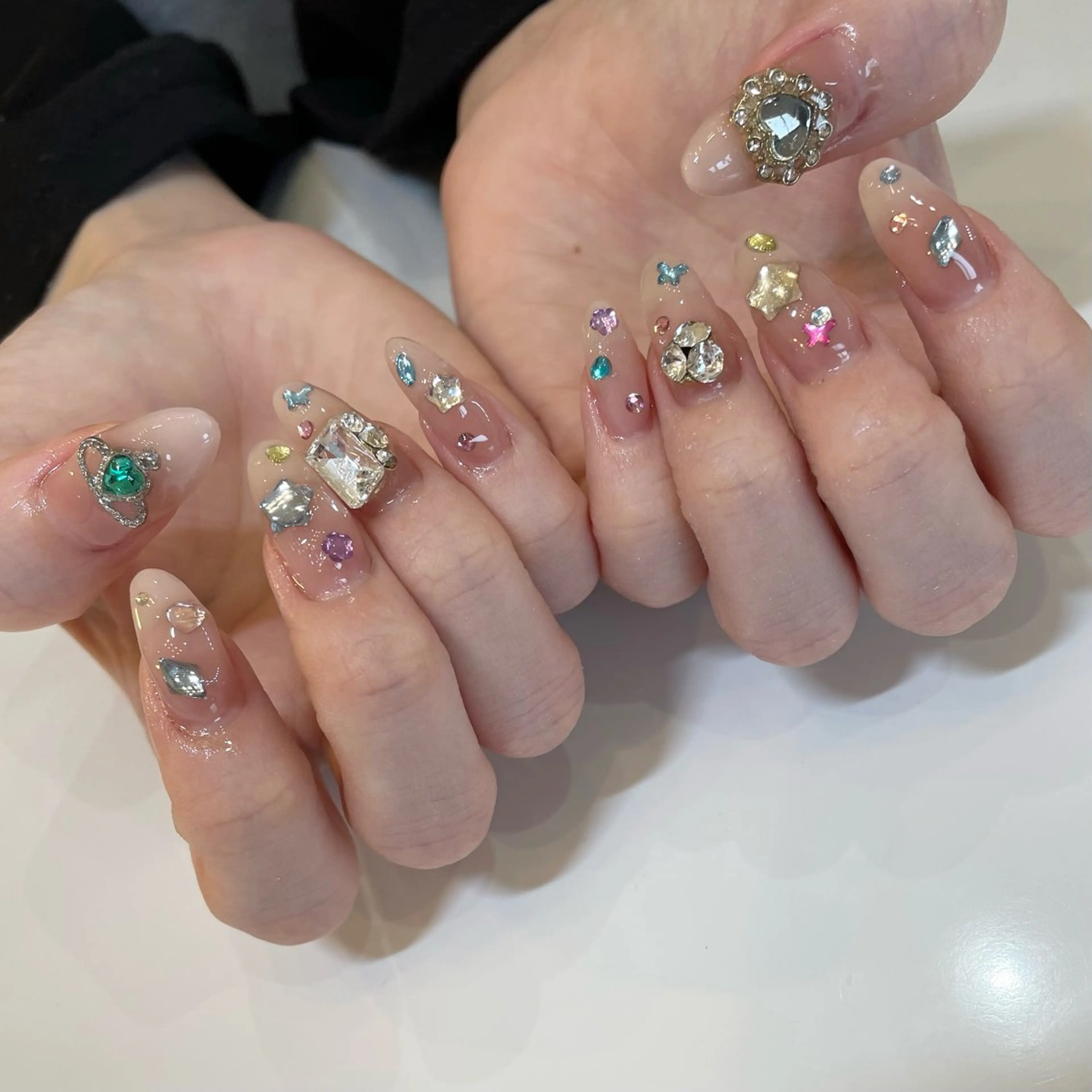 ネイル キラキラネイル Nail Salon Gummi.のネイルデザイン